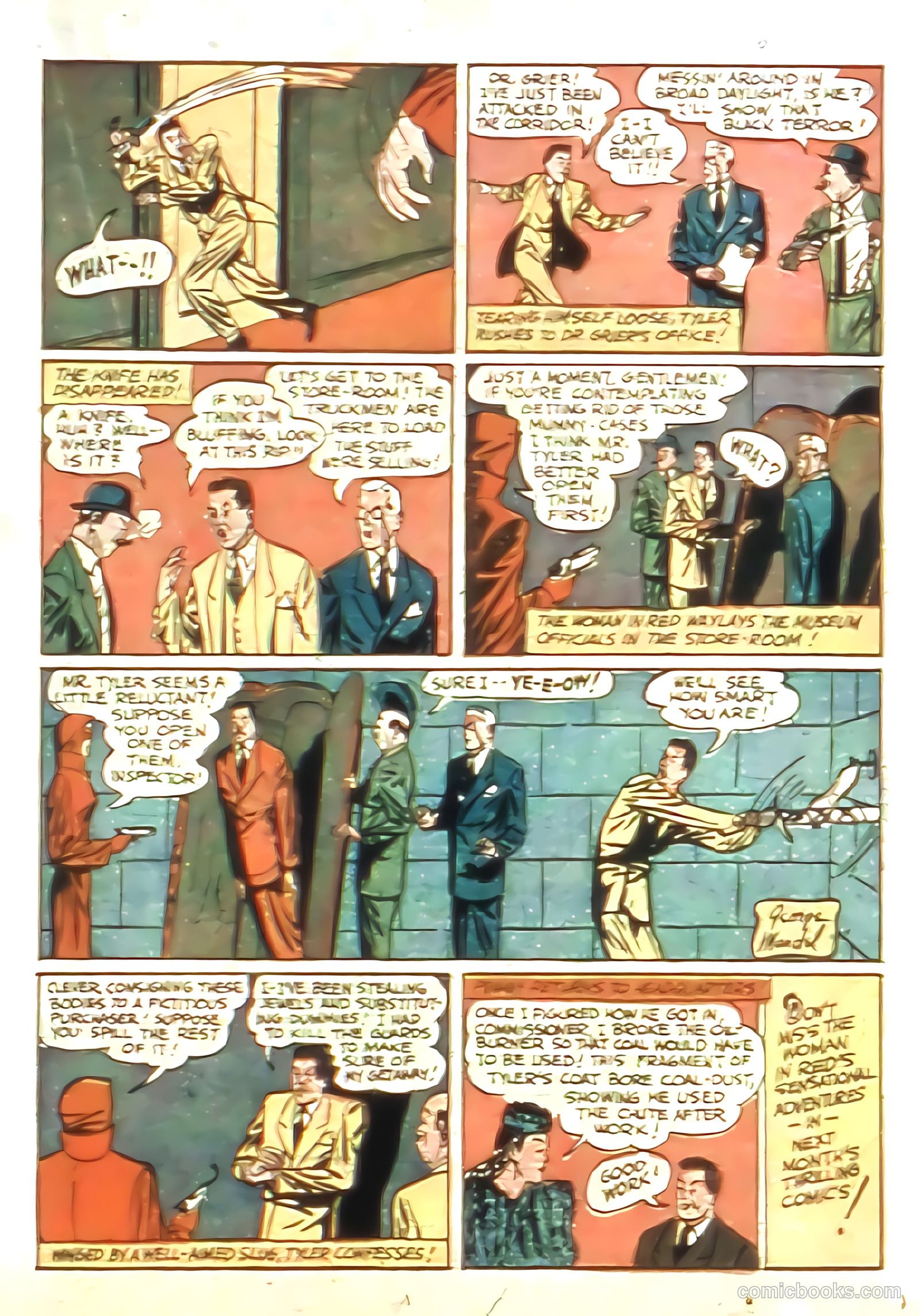 Thrilling Comics #6 (1940) — page 36 of 69