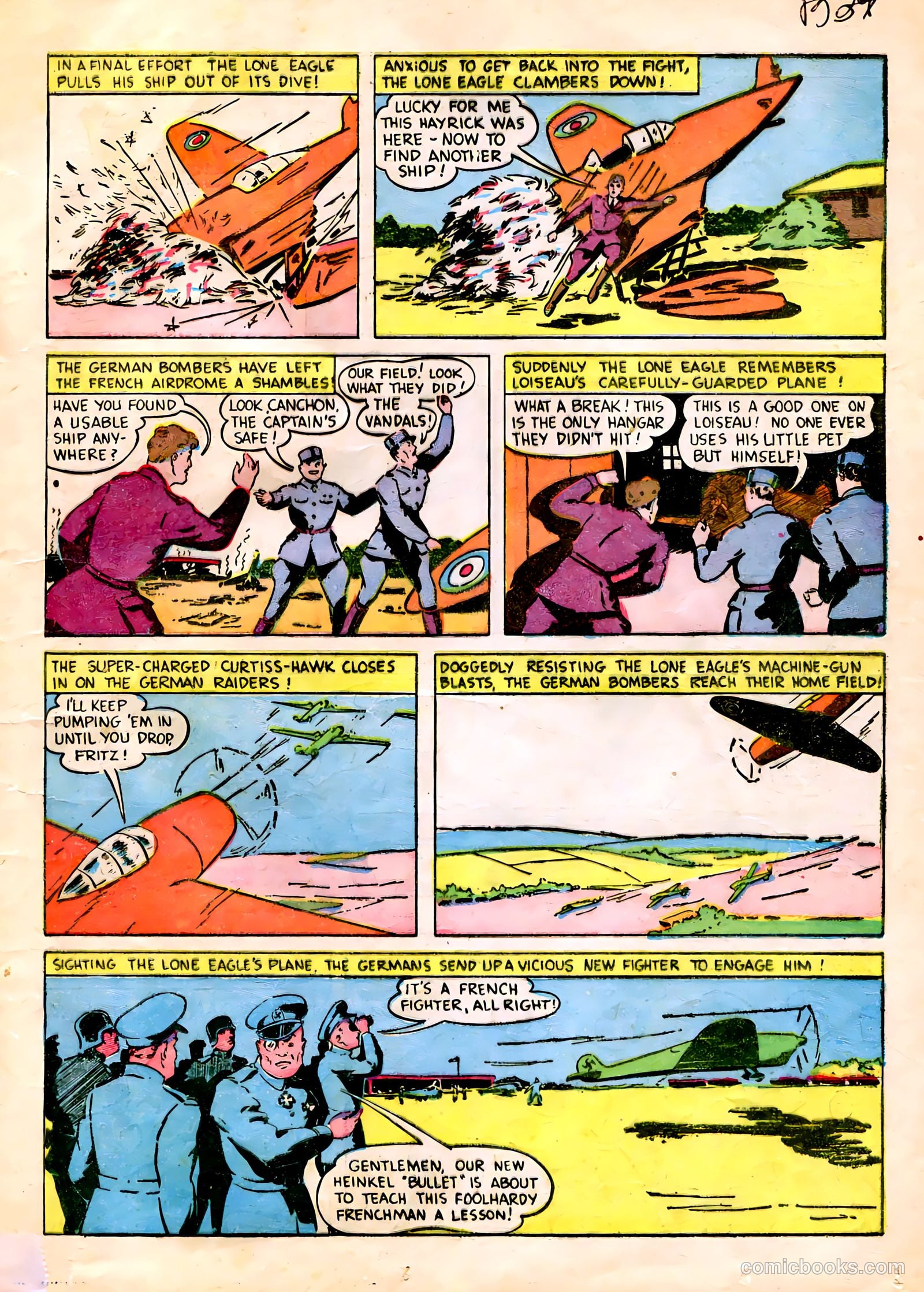 Thrilling Comics #6 (1940) — page 40 of 69