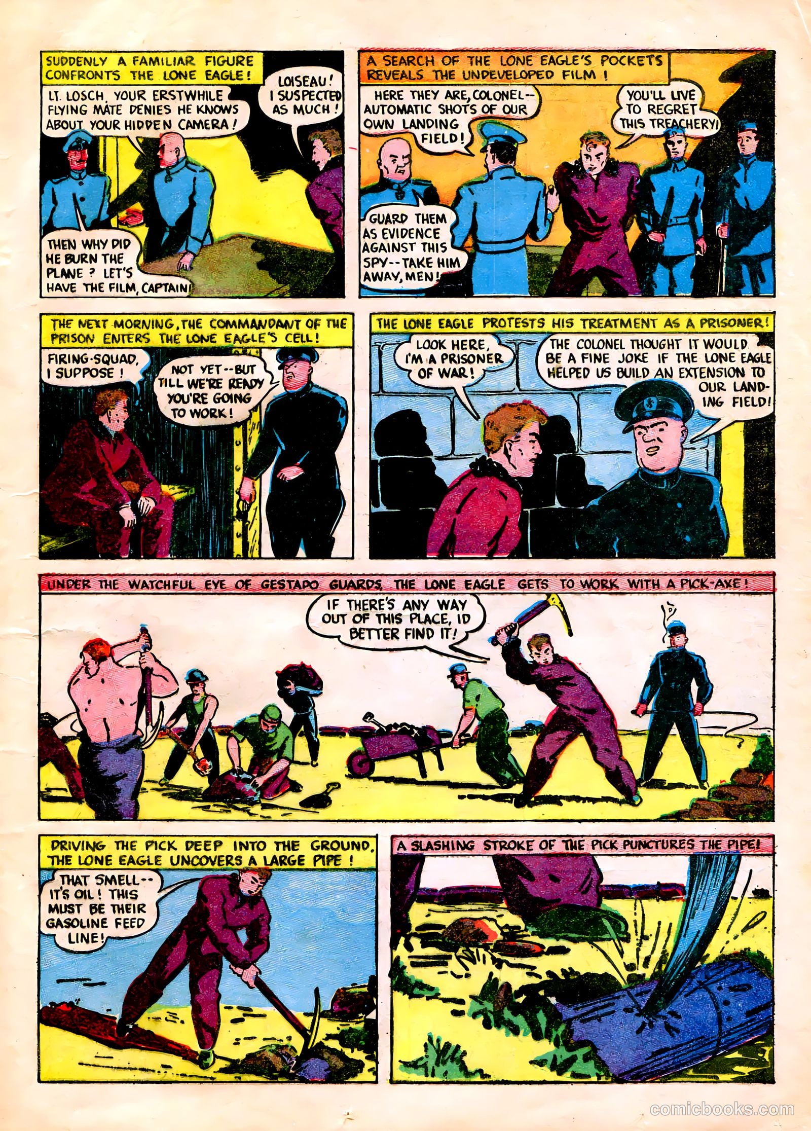 Thrilling Comics #6 (1940) — page 42 of 69