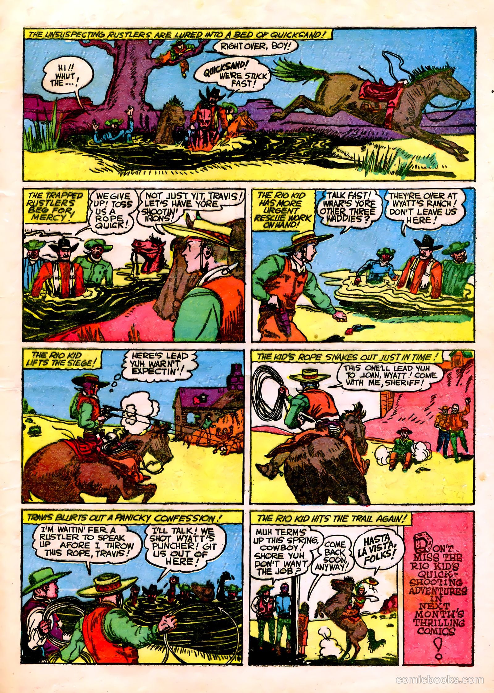 Thrilling Comics #6 (1940) — page 50 of 69