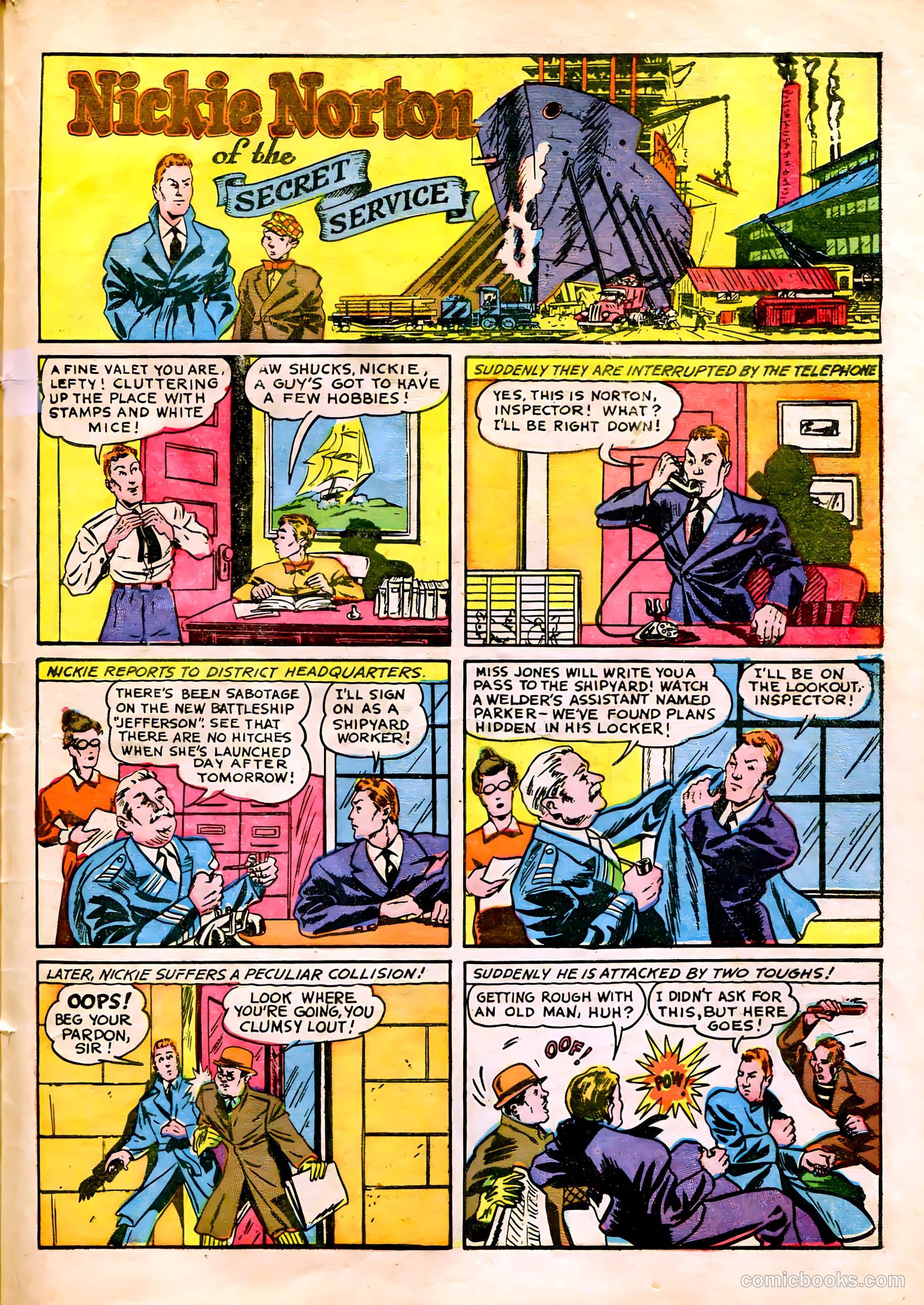 Thrilling Comics #6 (1940) — page 54 of 69