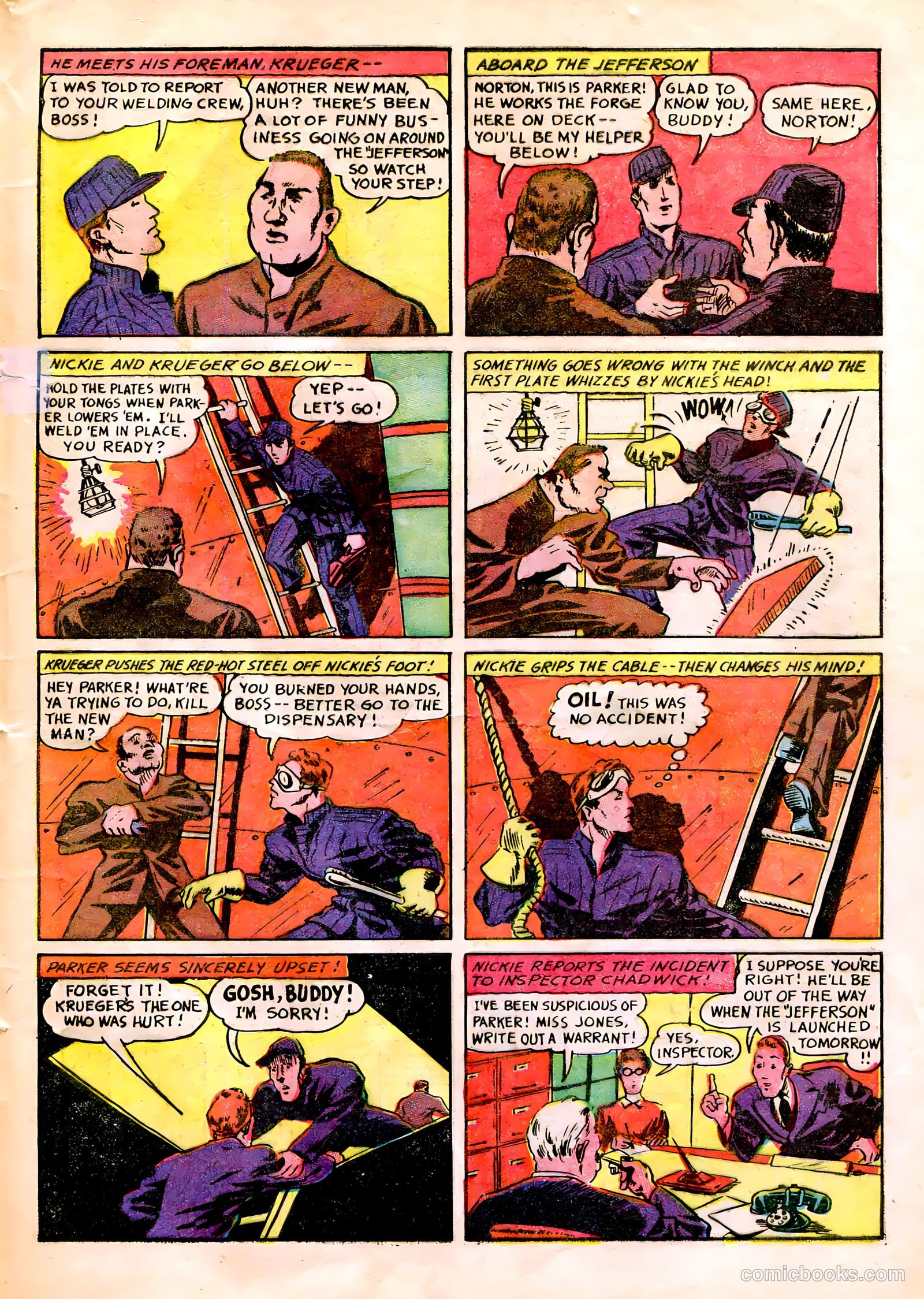 Thrilling Comics #6 (1940) — page 56 of 69