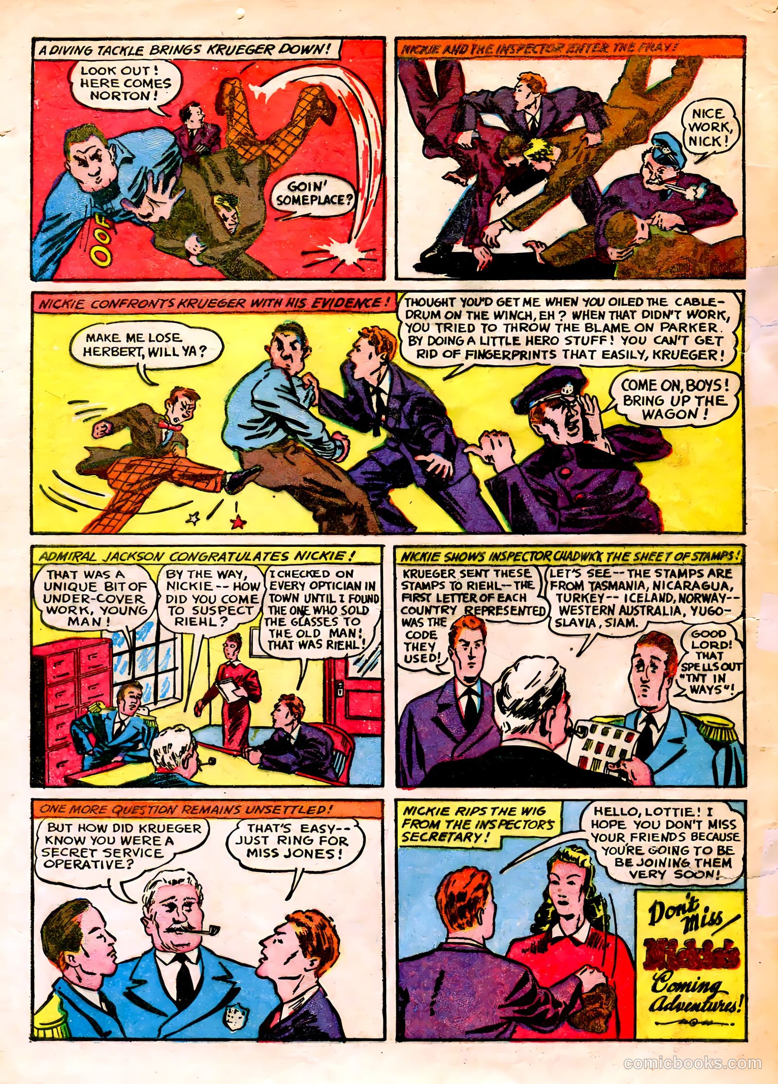 Thrilling Comics #6 (1940) — page 61 of 69