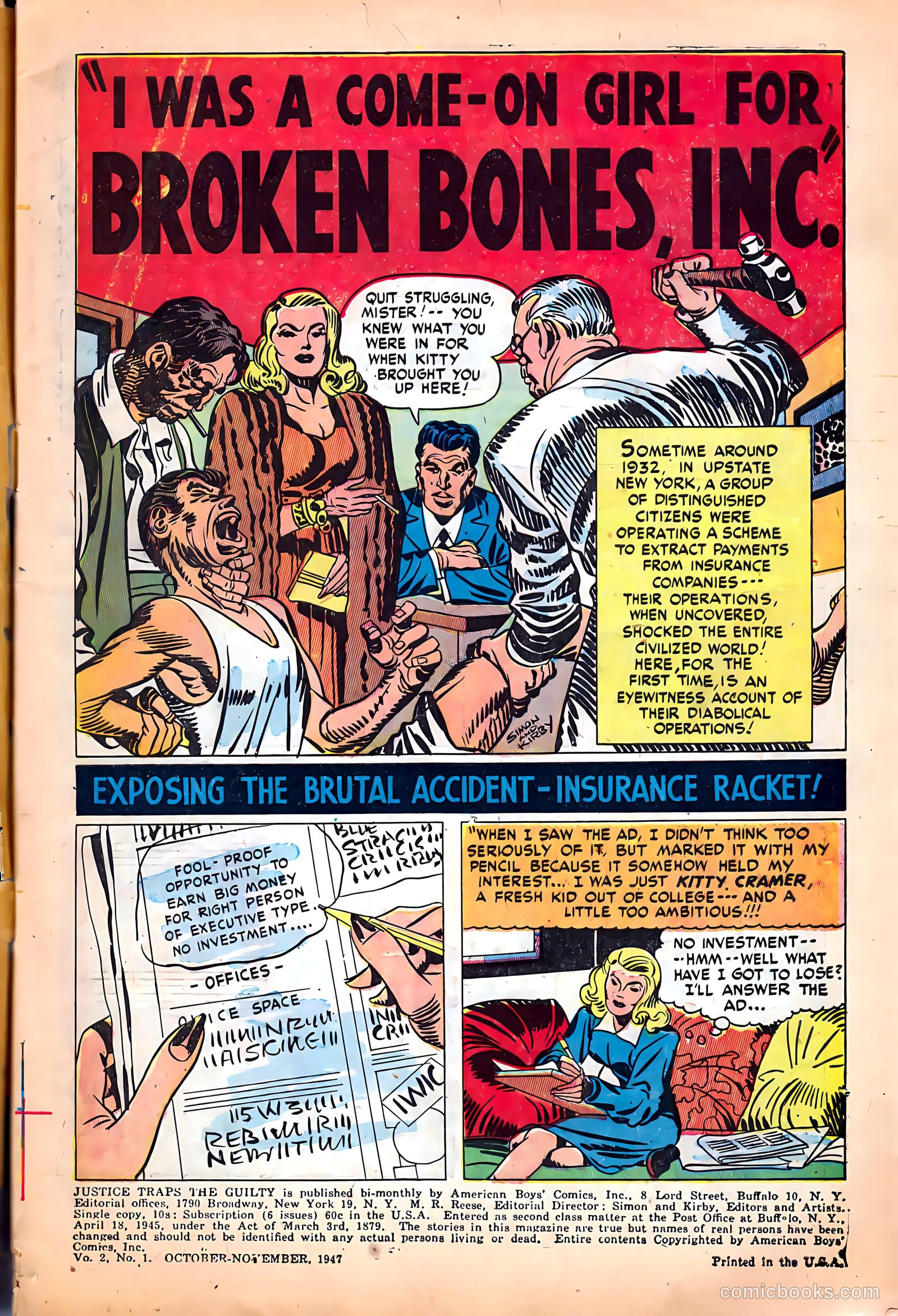 Justice Traps the Guilty #1 (1948) — page 3 of 52
