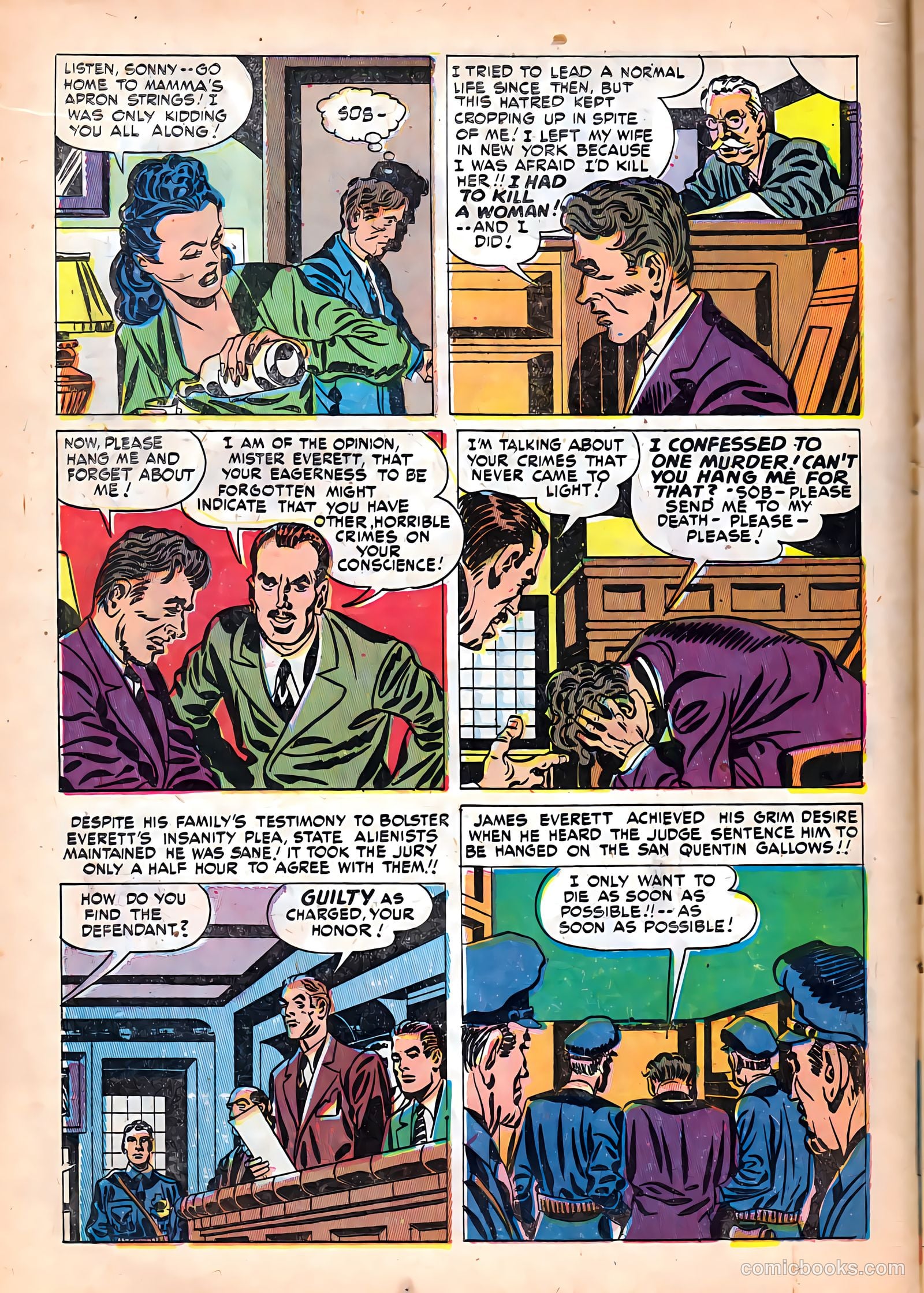 Justice Traps the Guilty #1 (1948) — page 22 of 52