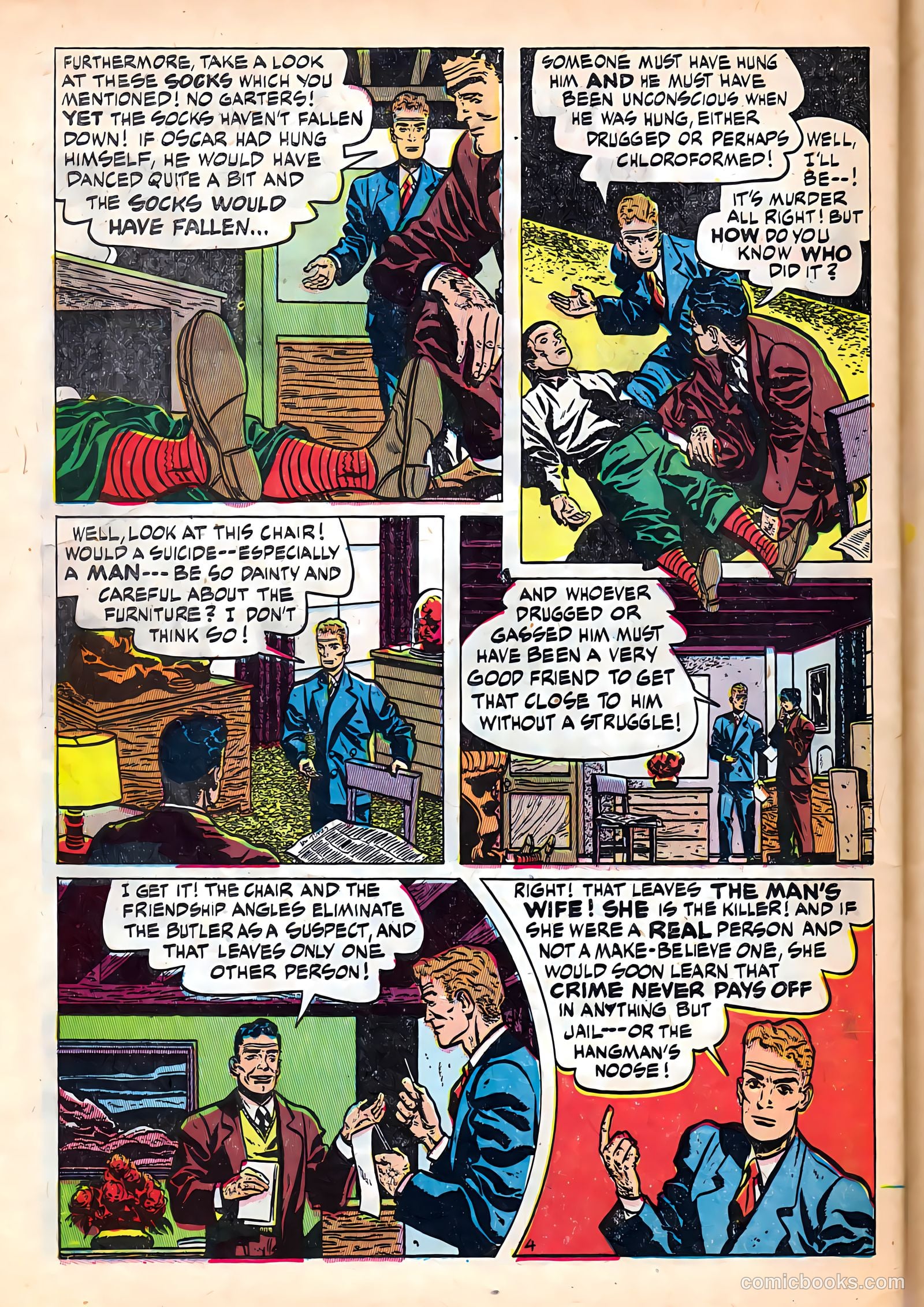 Justice Traps the Guilty #1 (1948) — page 40 of 52