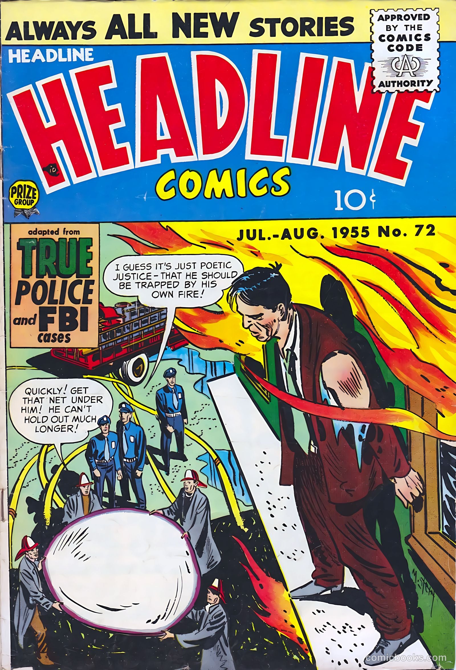 Headline Comics #72
