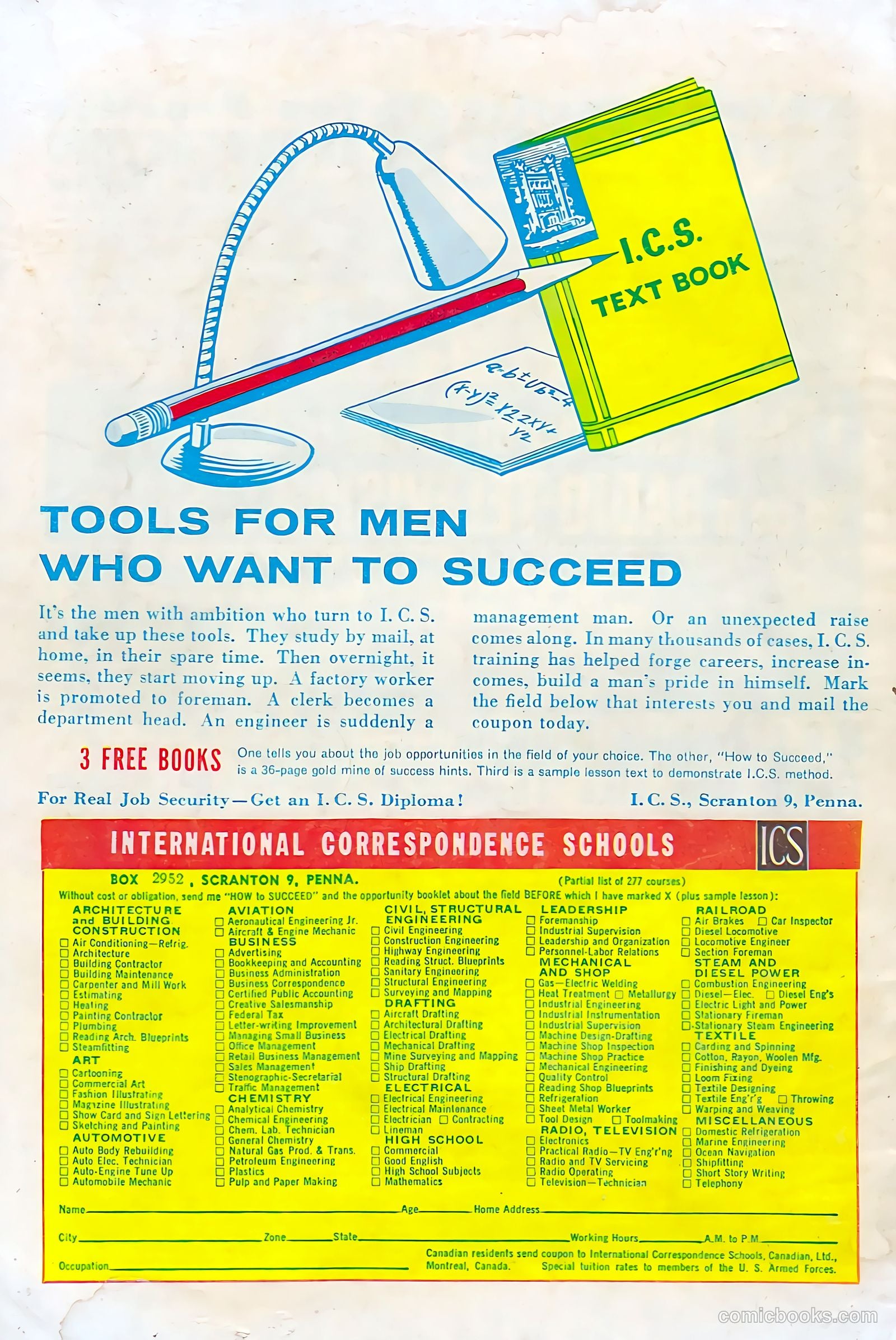 Headline Comics #69 (1949) — page 36 of 36