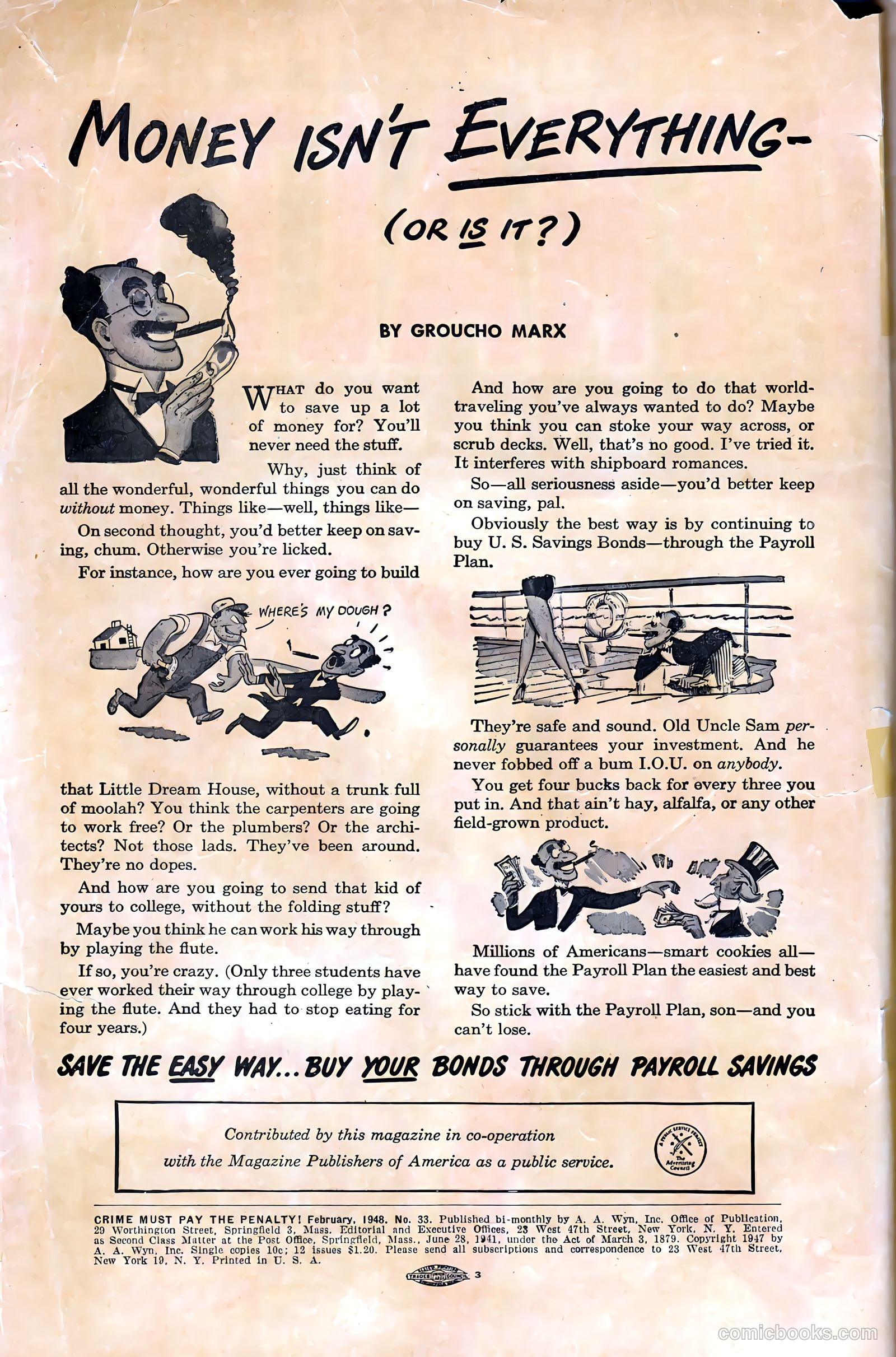 Crime Must Pay the Penalty #1 (1948) — page 2 of 52