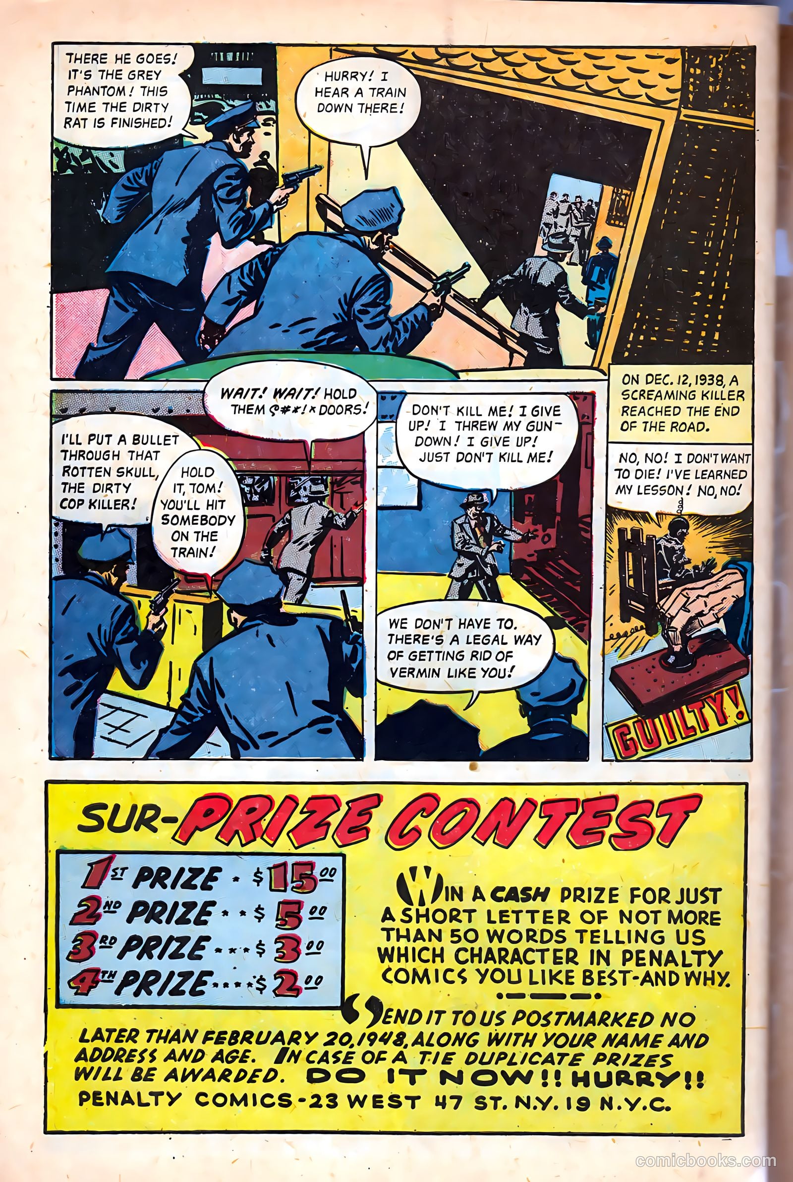 Crime Must Pay the Penalty #1 (1948) — page 50 of 52