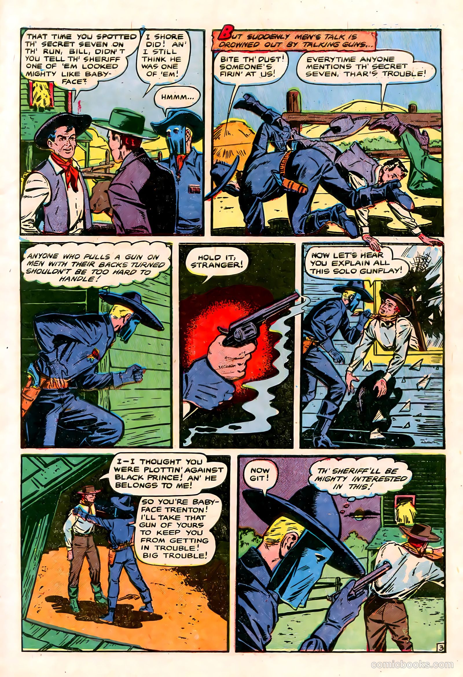 The Lone Rider #2 (1950) — page 5 of 52