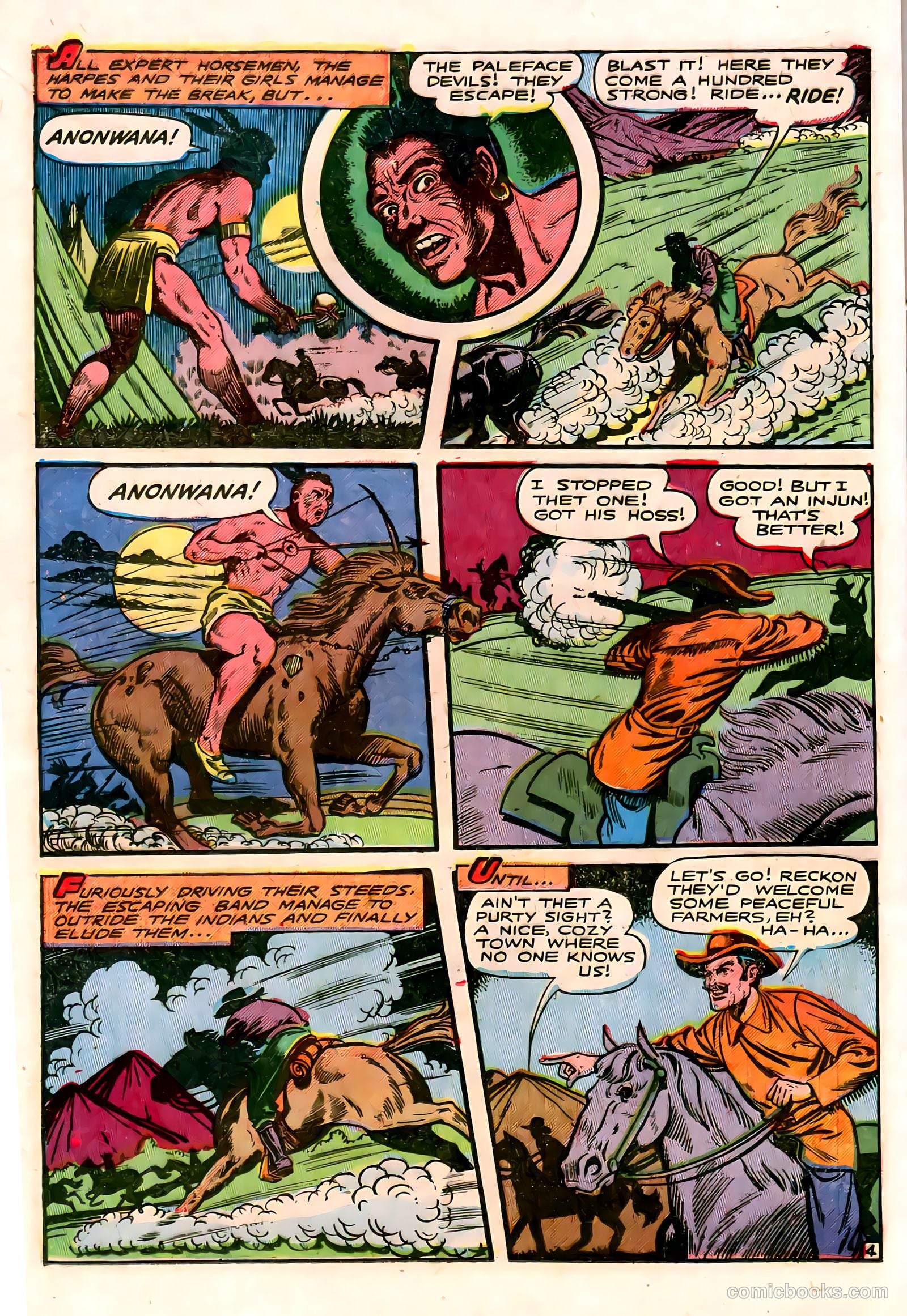 The Lone Rider #2 (1950) — page 16 of 52