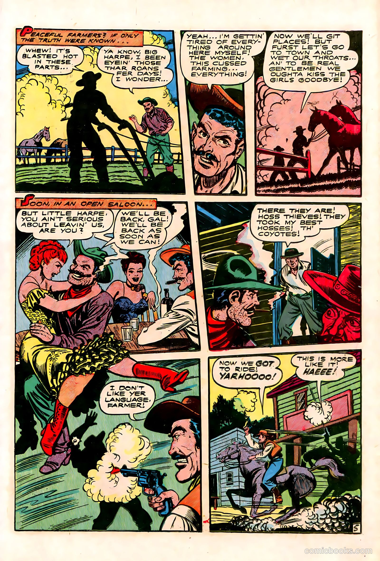 The Lone Rider #2 (1950) — page 17 of 52