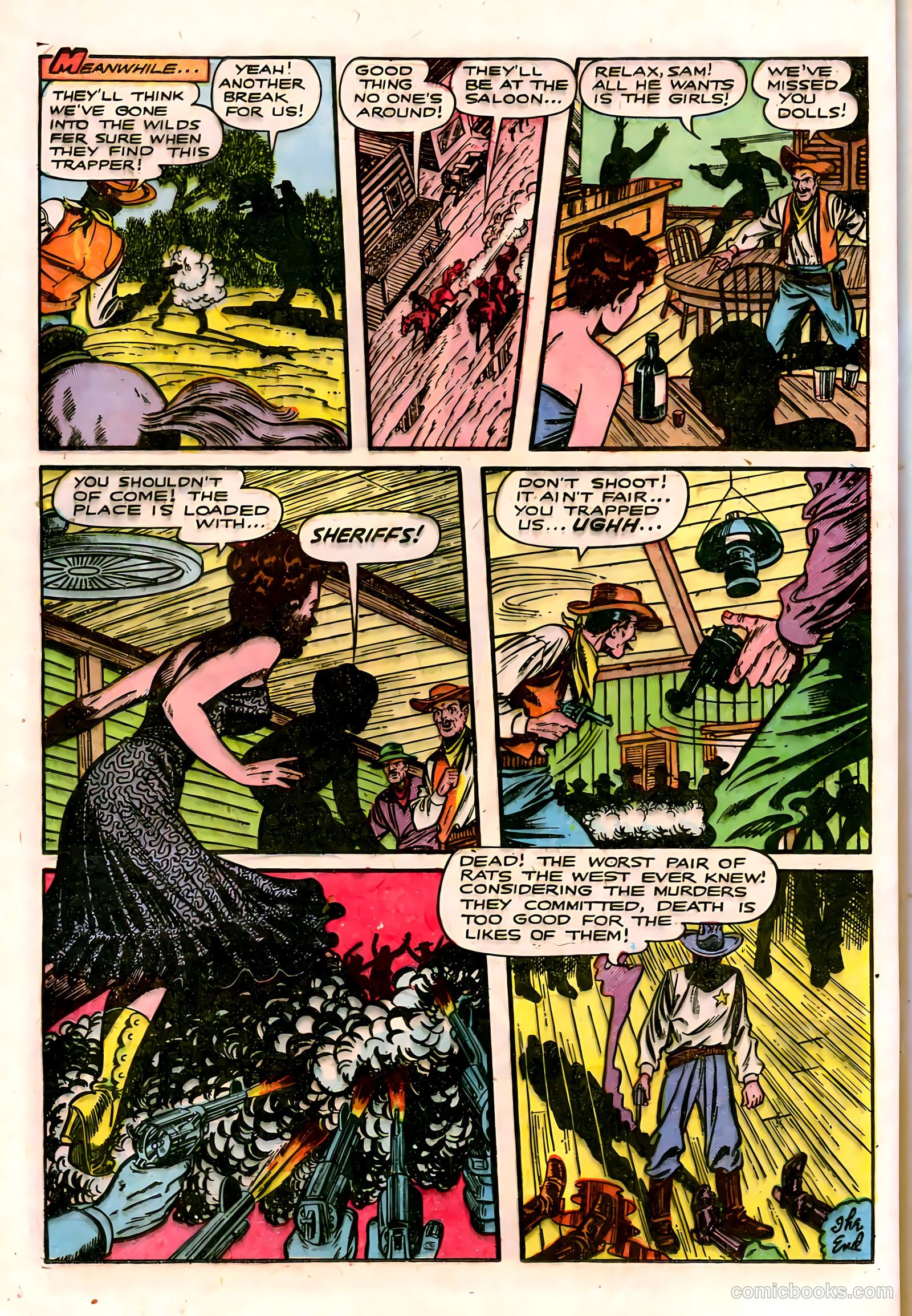 The Lone Rider #2 (1950) — page 20 of 52