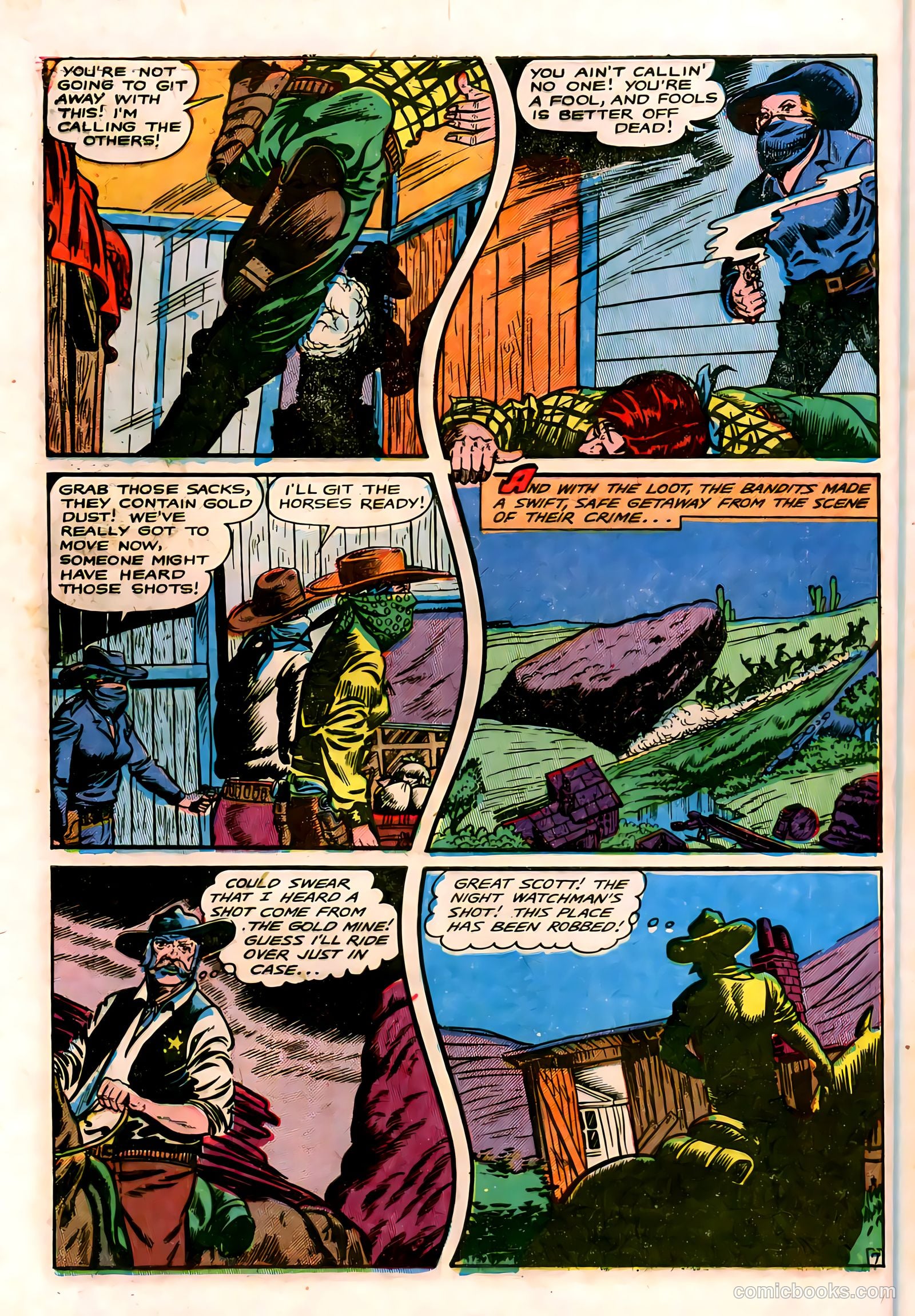 The Lone Rider #2 (1950) — page 40 of 52