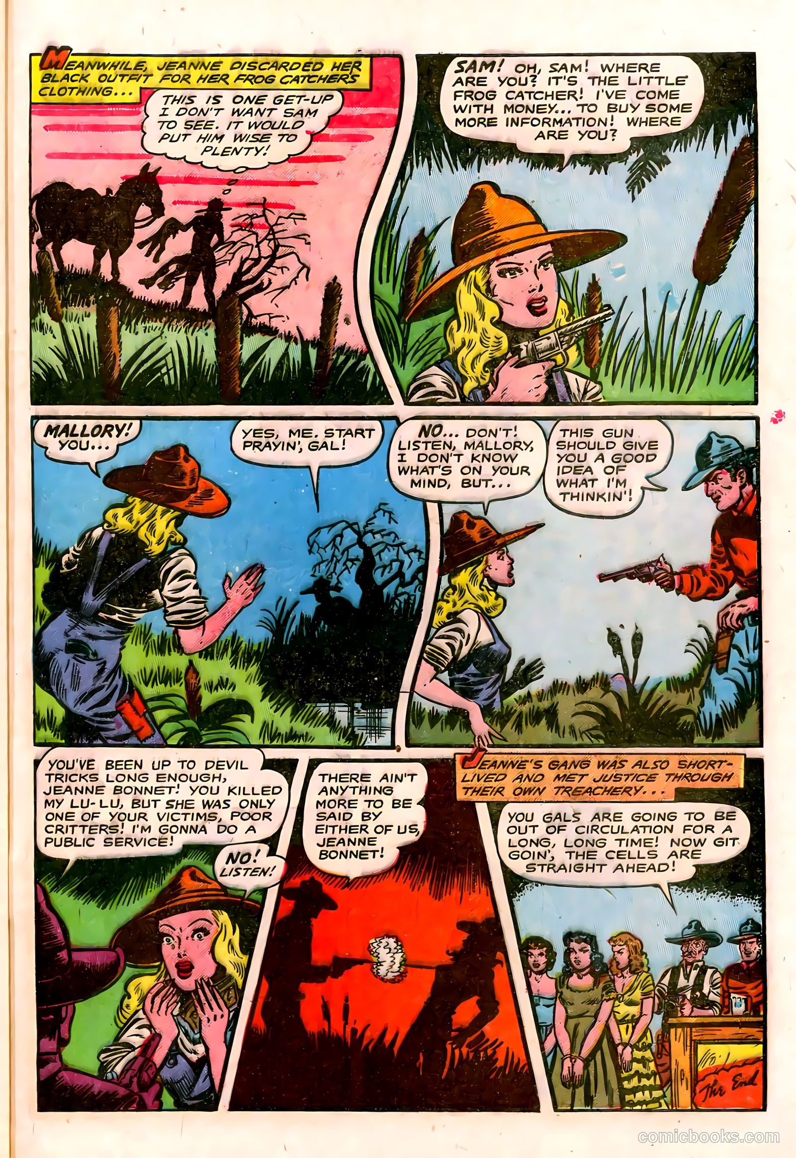 The Lone Rider #2 (1950) — page 45 of 52