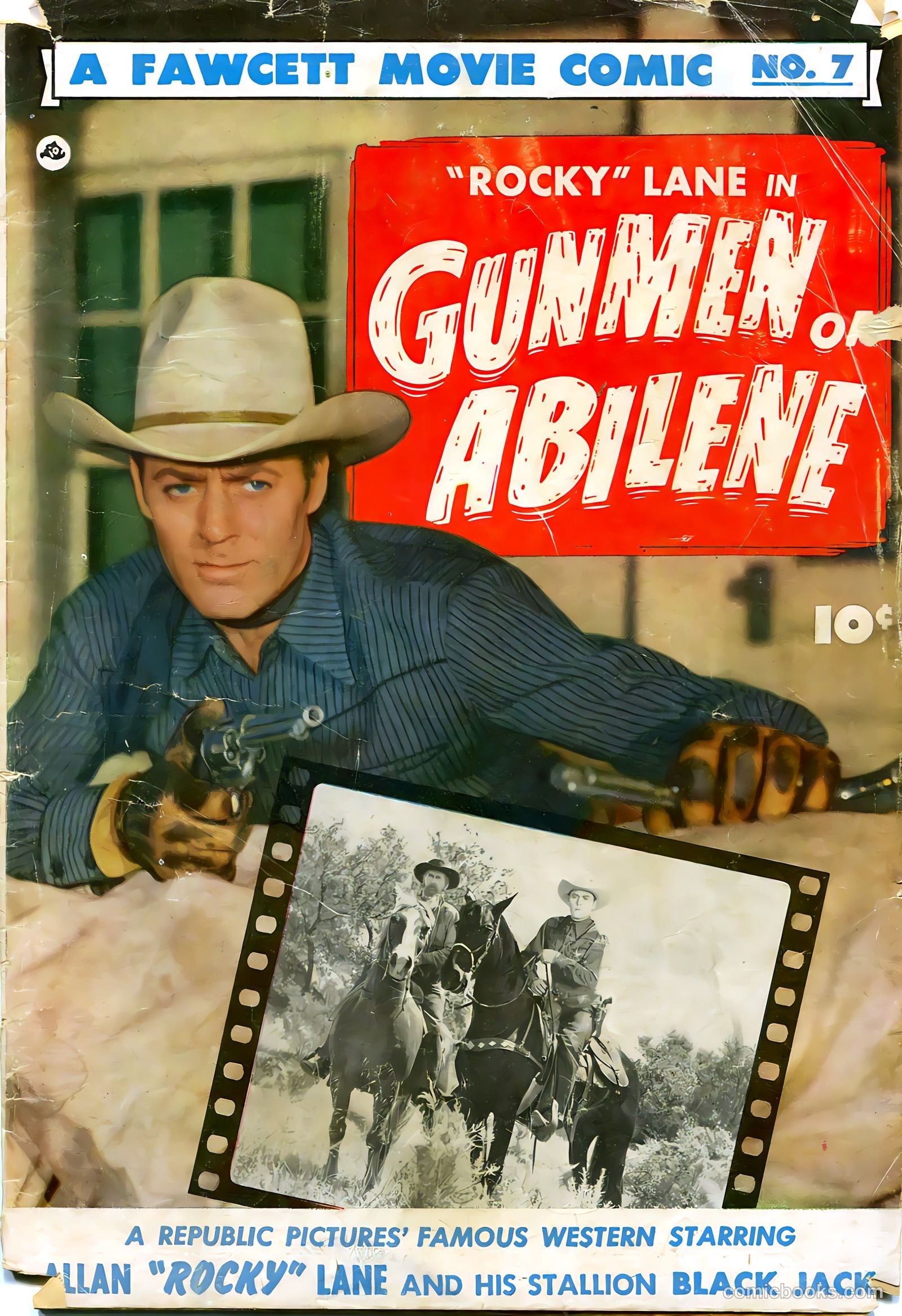 Fawcett Movie Comic 7 - Gunmen of Abilene #1