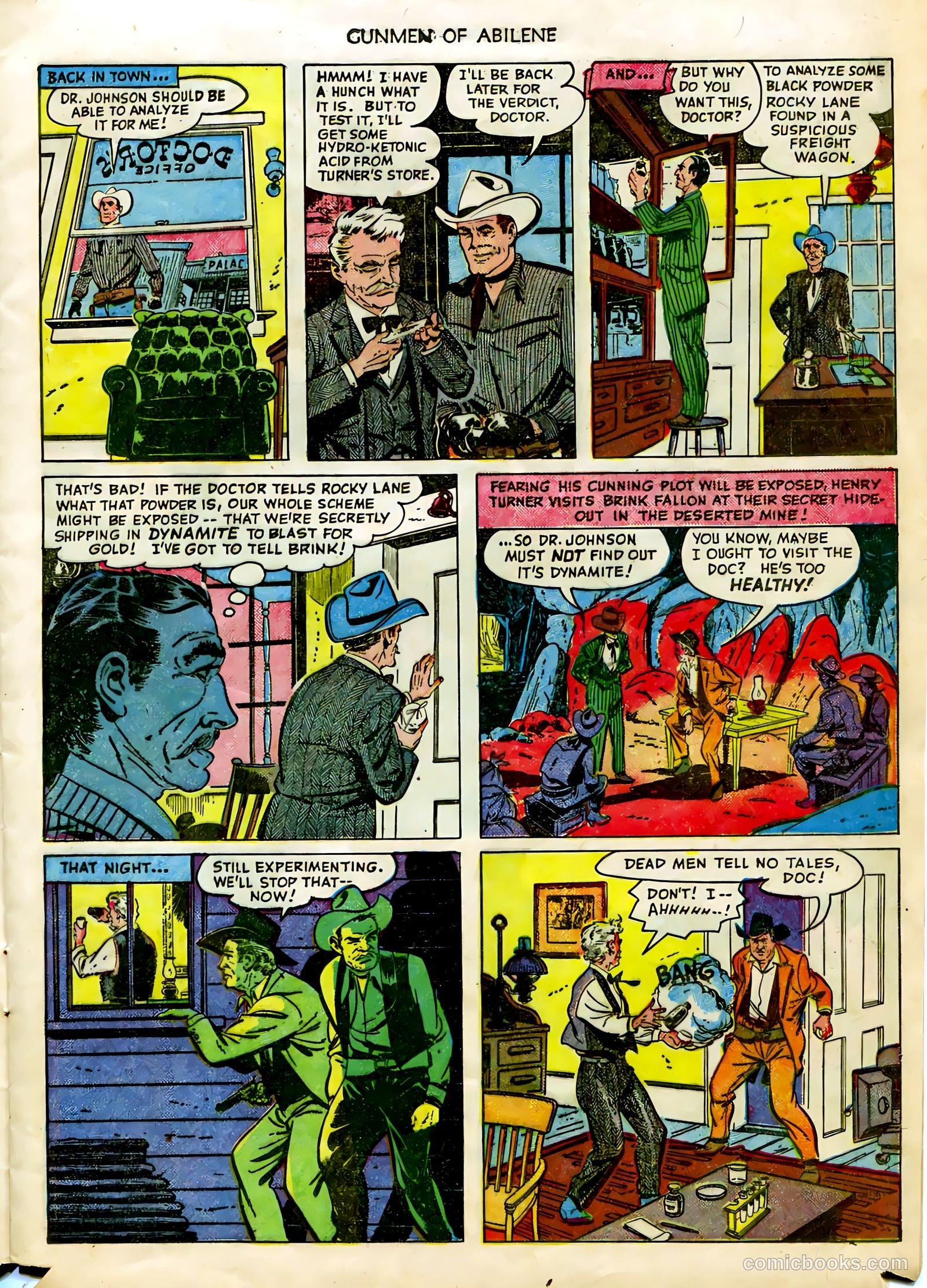 Fawcett Movie Comic 7 - Gunmen of Abilene #1 — page 13 of 36