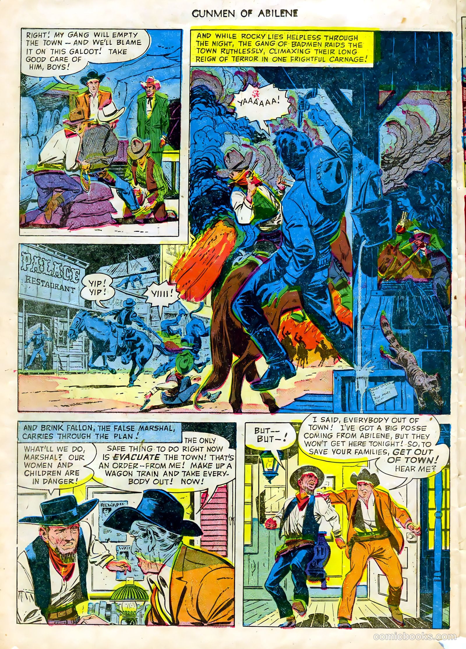 Fawcett Movie Comic 7 - Gunmen of Abilene #1 — page 26 of 36