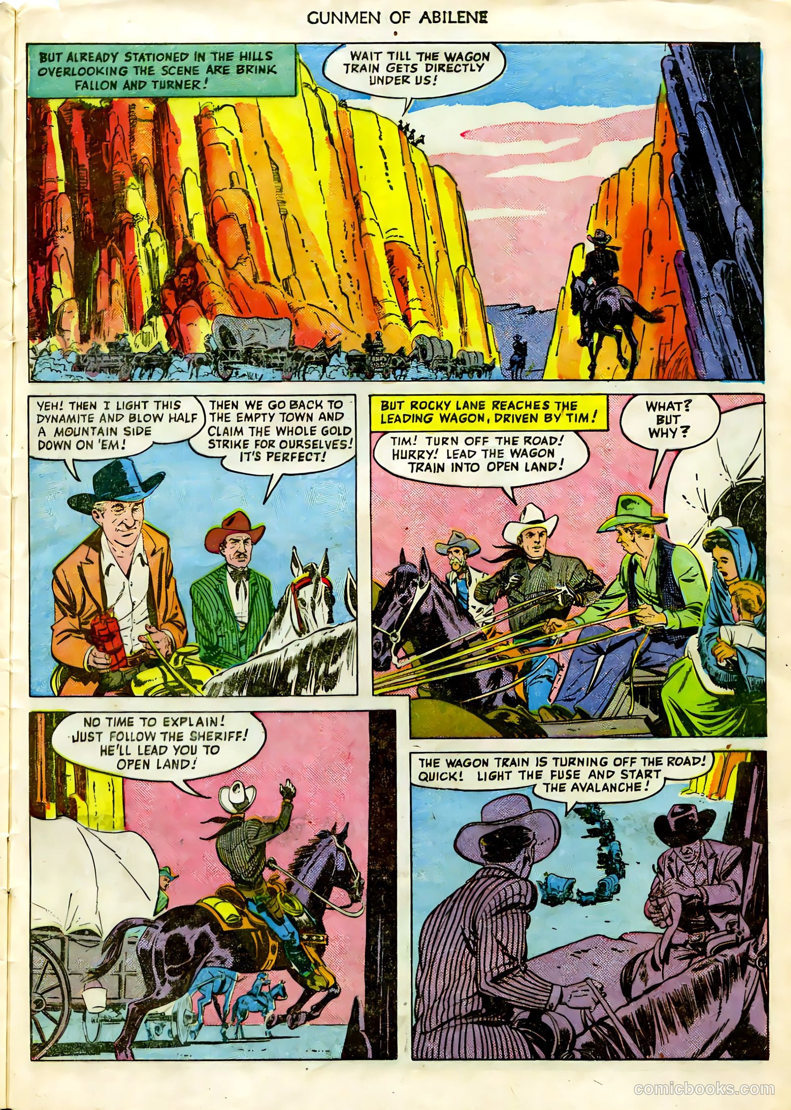 Fawcett Movie Comic 7 - Gunmen of Abilene #1 — page 29 of 36