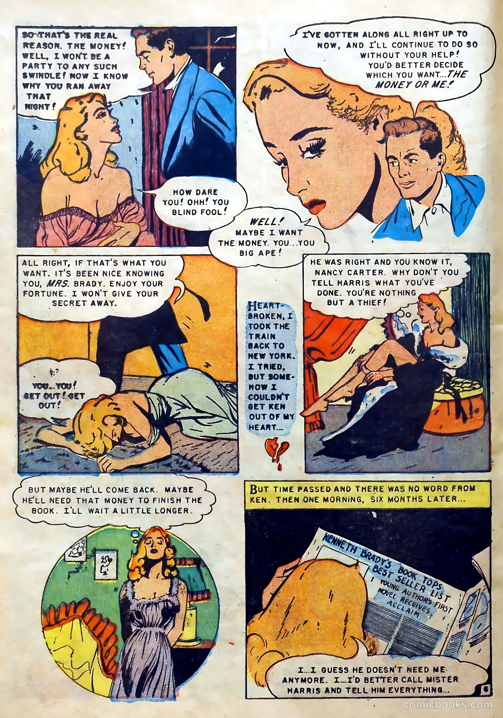 Youthful Romances #9 (1953) — page 16 of 37