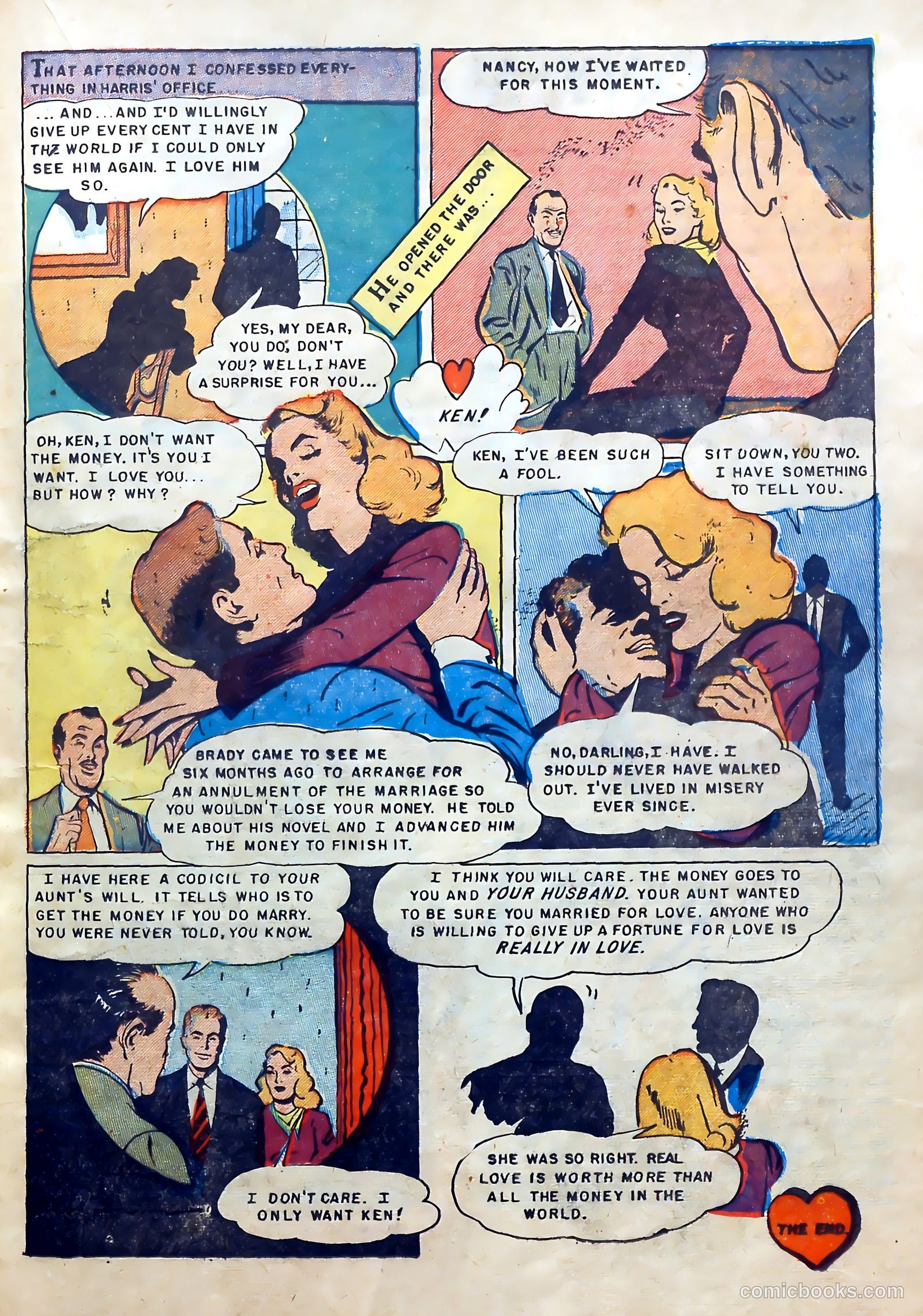 Youthful Romances #9 (1953) — page 17 of 37