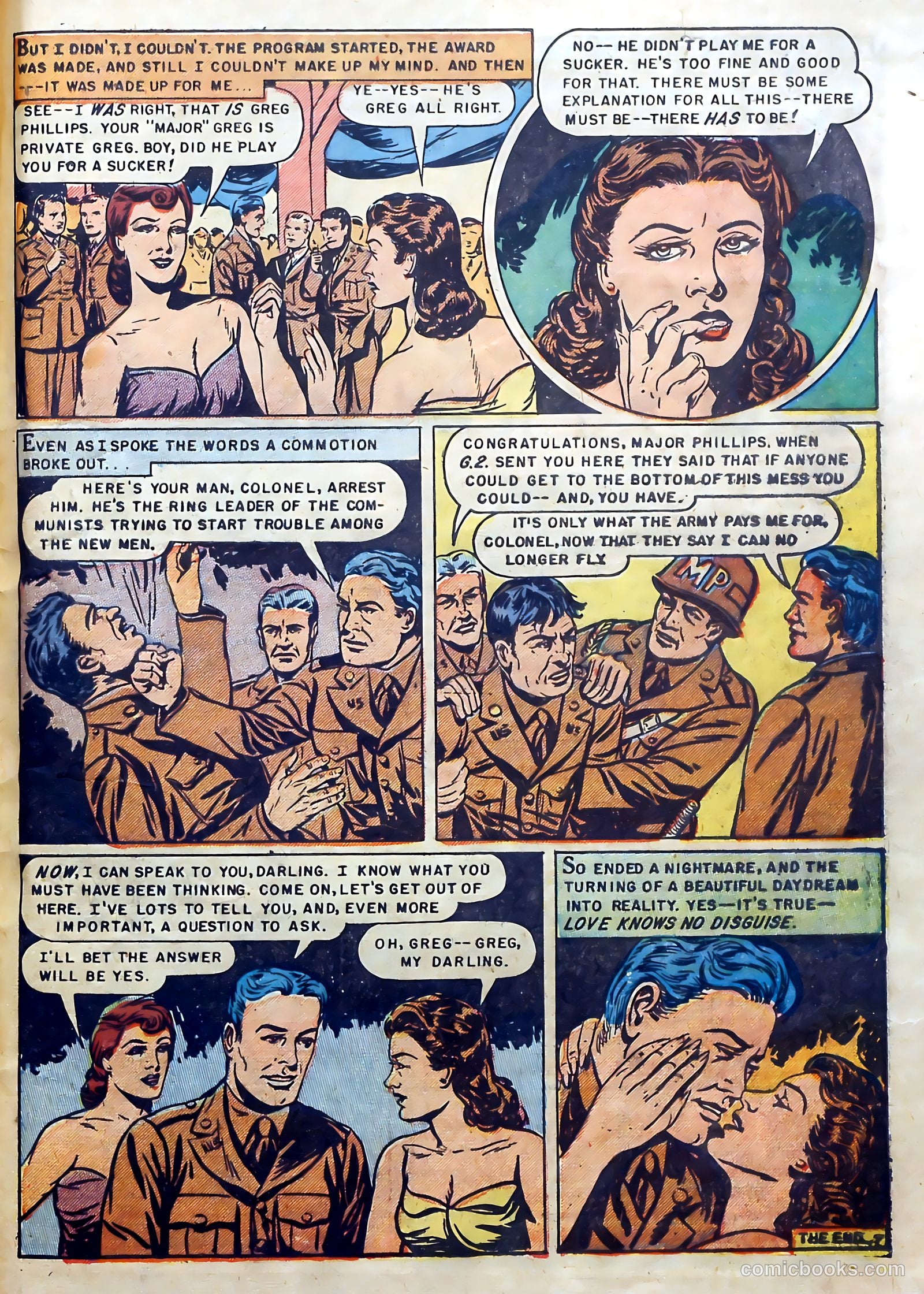Youthful Romances #9 (1953) — page 33 of 37