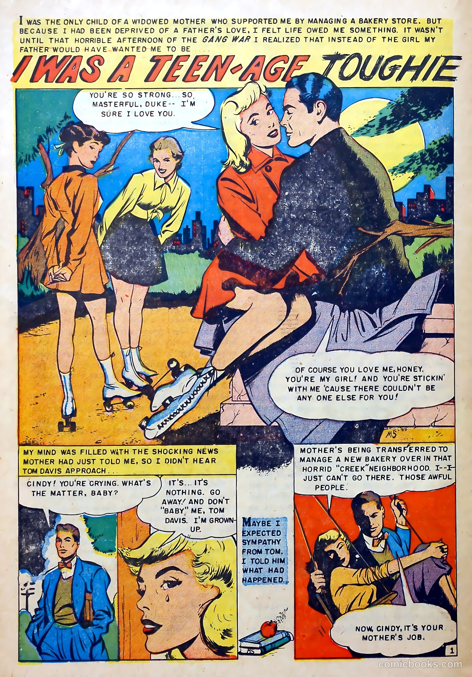 Youthful Romances #10 (1953) — page 20 of 36