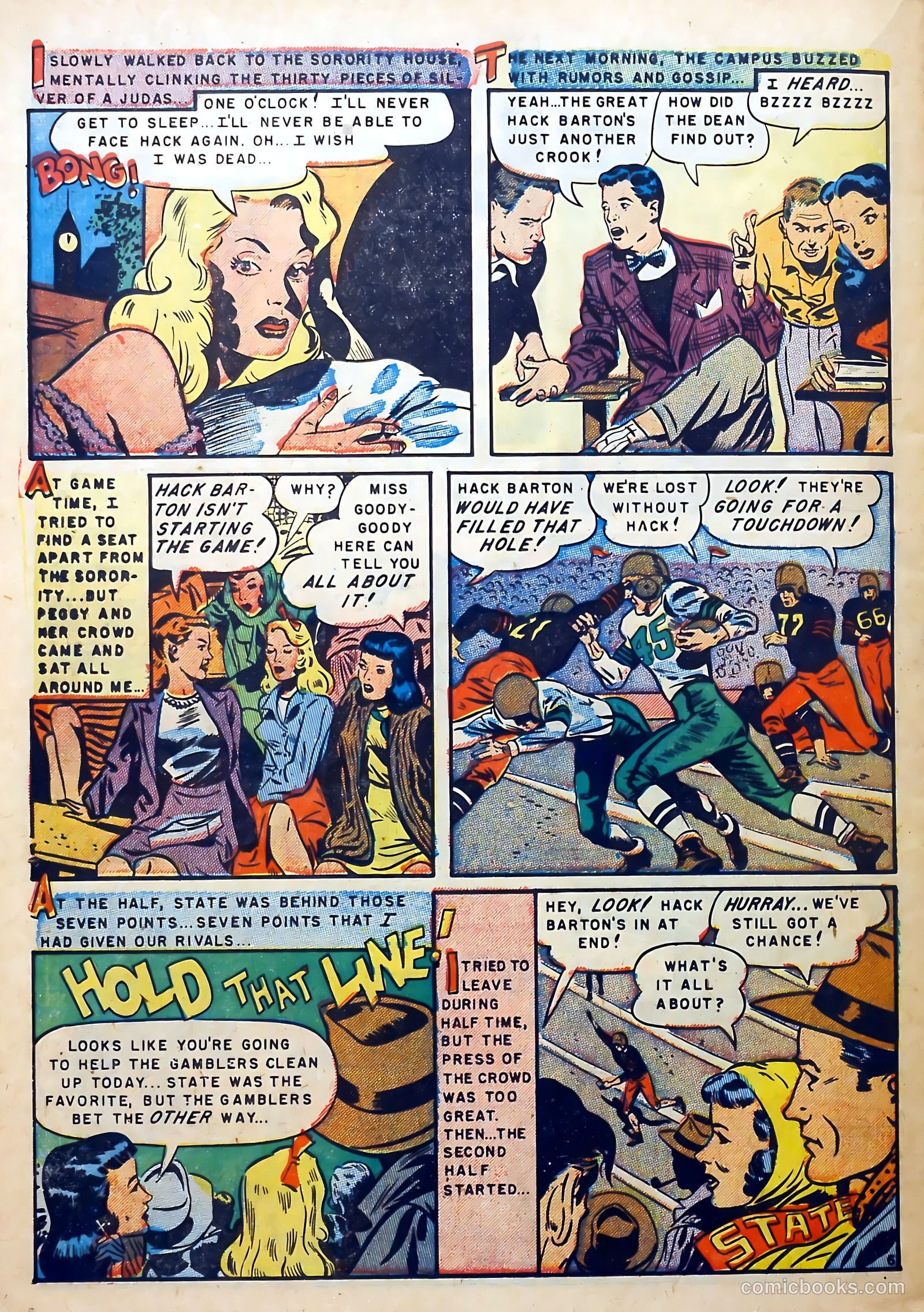 Youthful Romances #10 (1953) — page 32 of 36