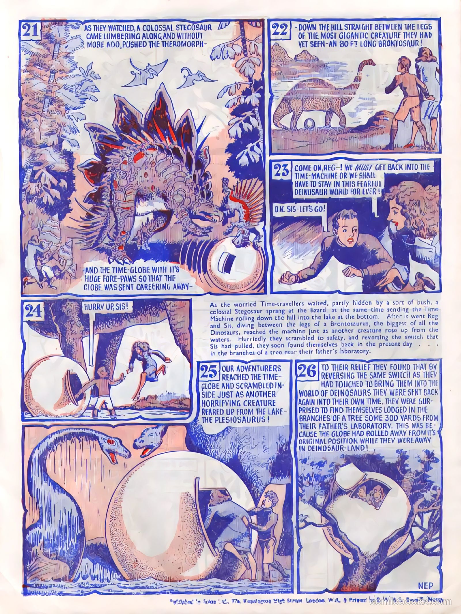 All Sorts Comic #1 (1948) — page 8 of 8
