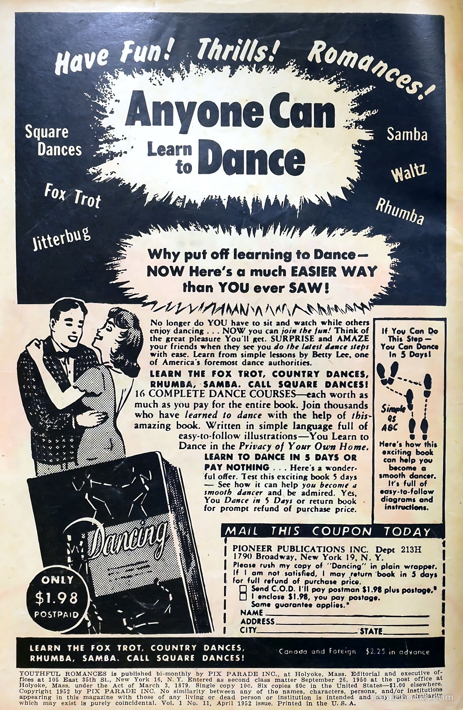 Youthful Romances #11 (1953) — page 2 of 36