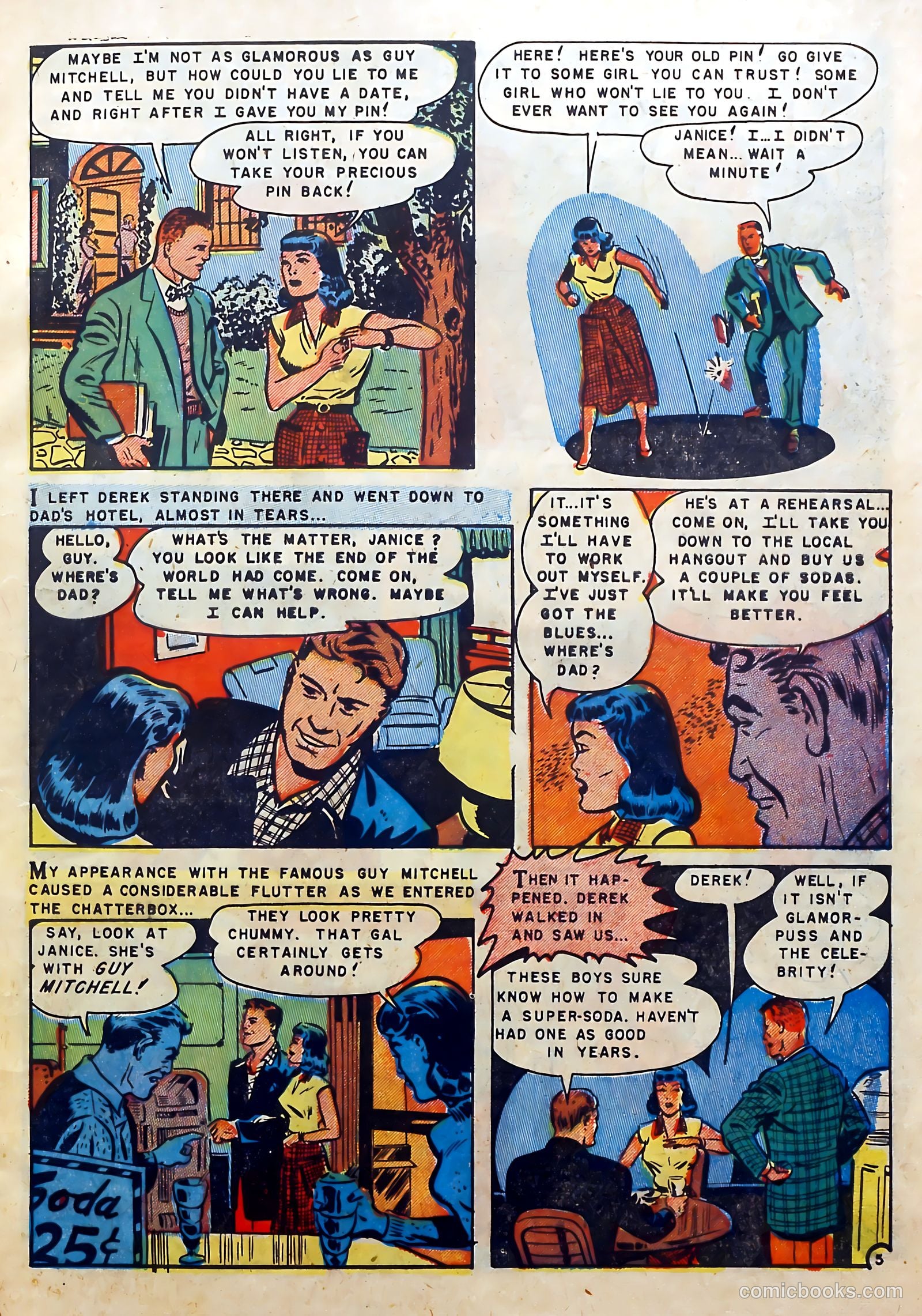 Youthful Romances #11 (1953) — page 7 of 36
