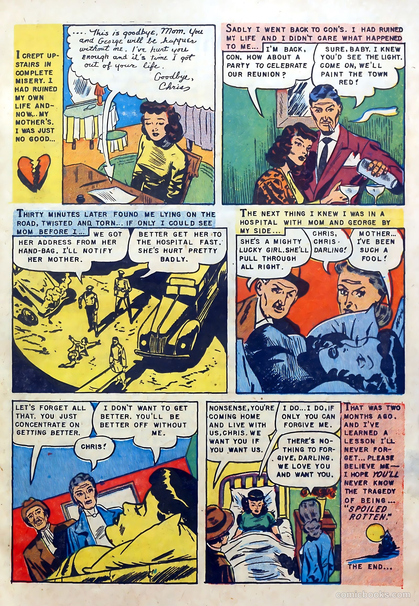 Youthful Romances #11 (1953) — page 17 of 36