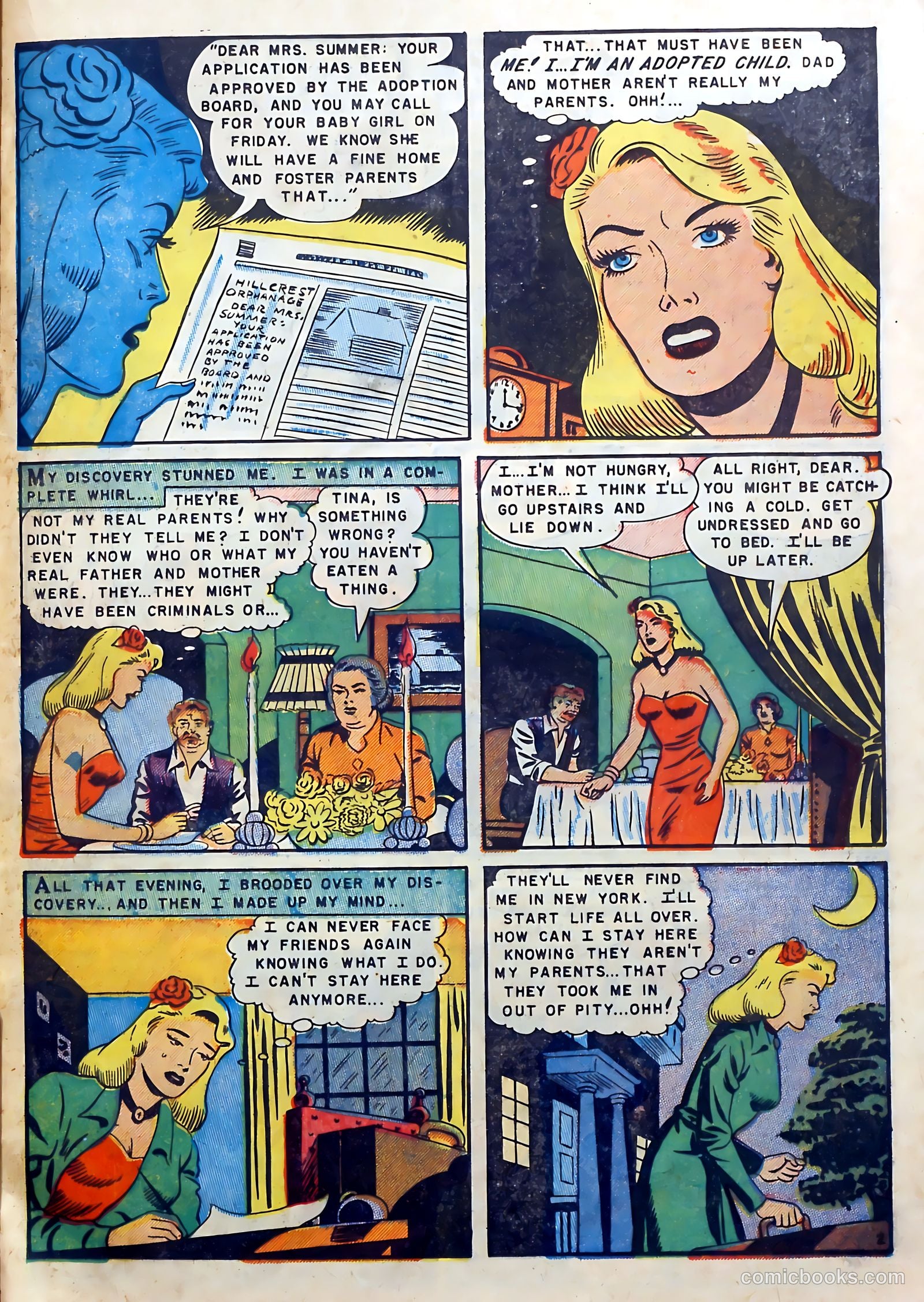 Youthful Romances #11 (1953) — page 21 of 36