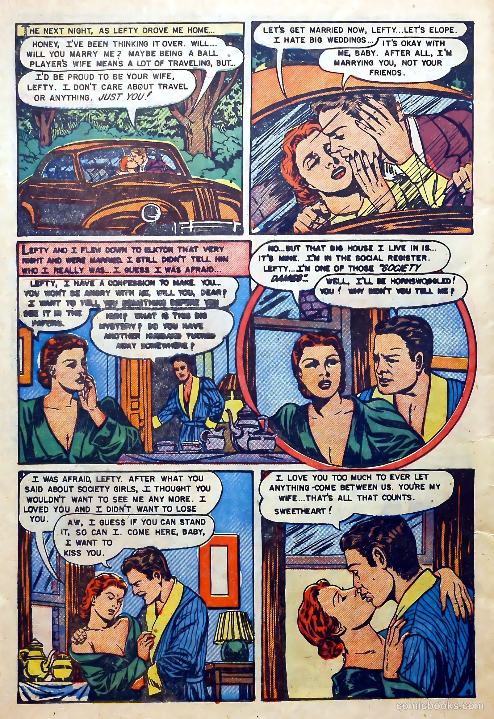 Youthful Romances #12 (1953) — page 30 of 36
