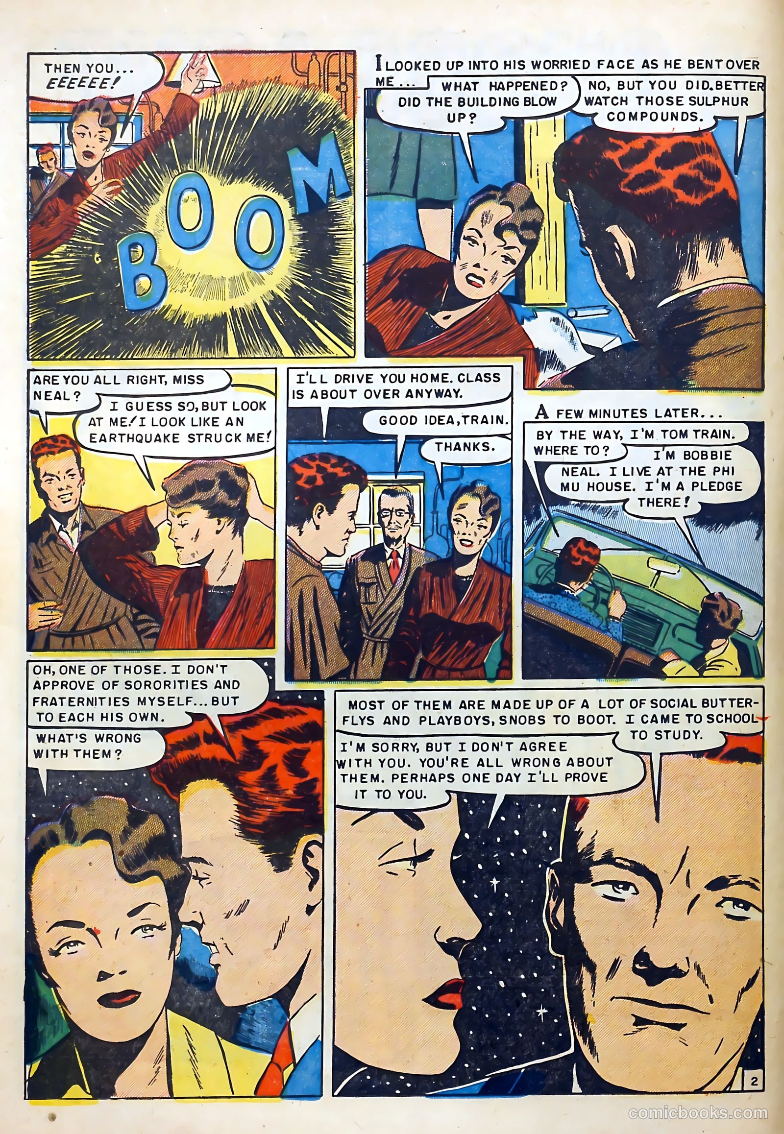 Youthful Romances #13 (1953) — page 12 of 36