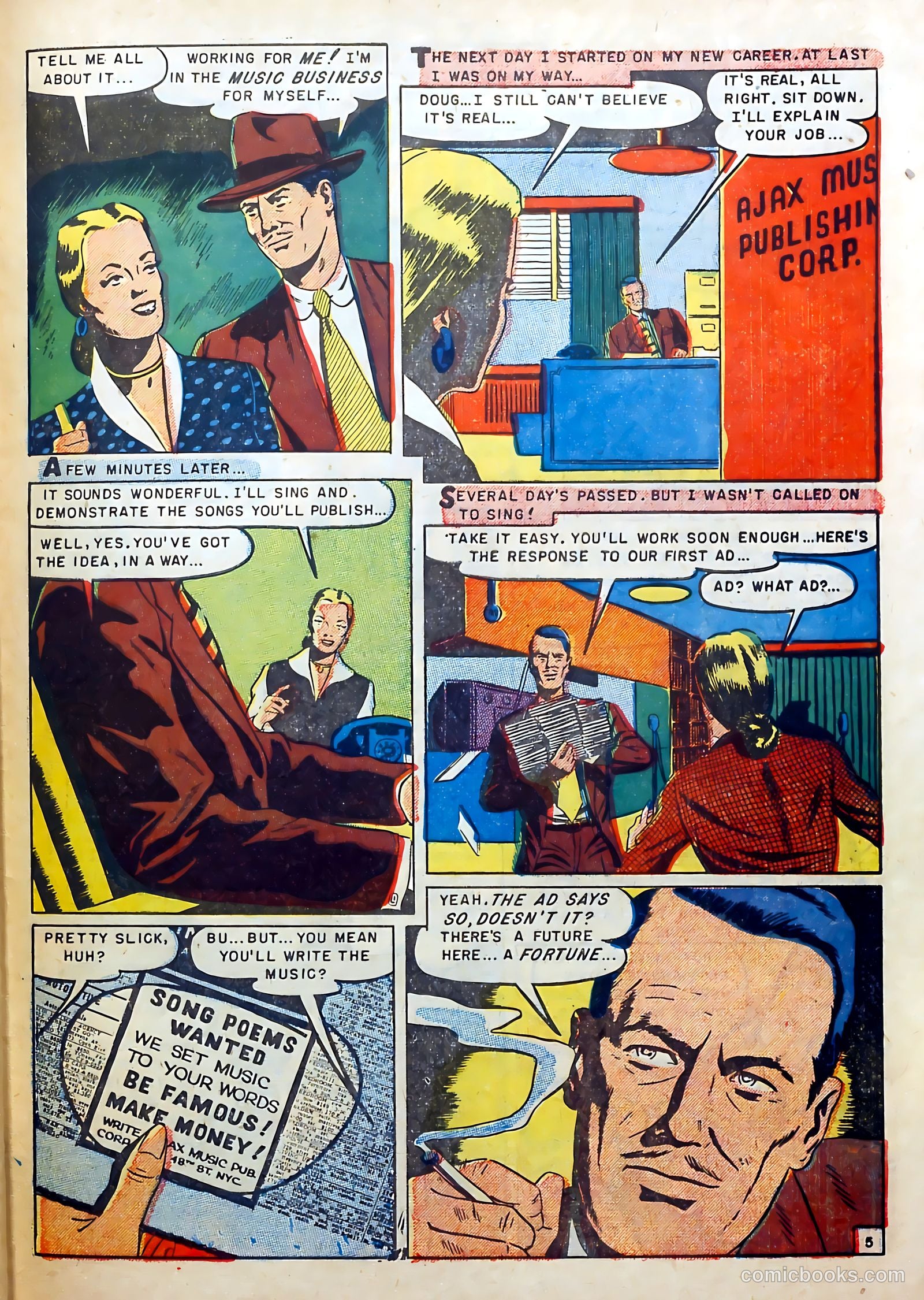 Youthful Romances #13 (1953) — page 31 of 36