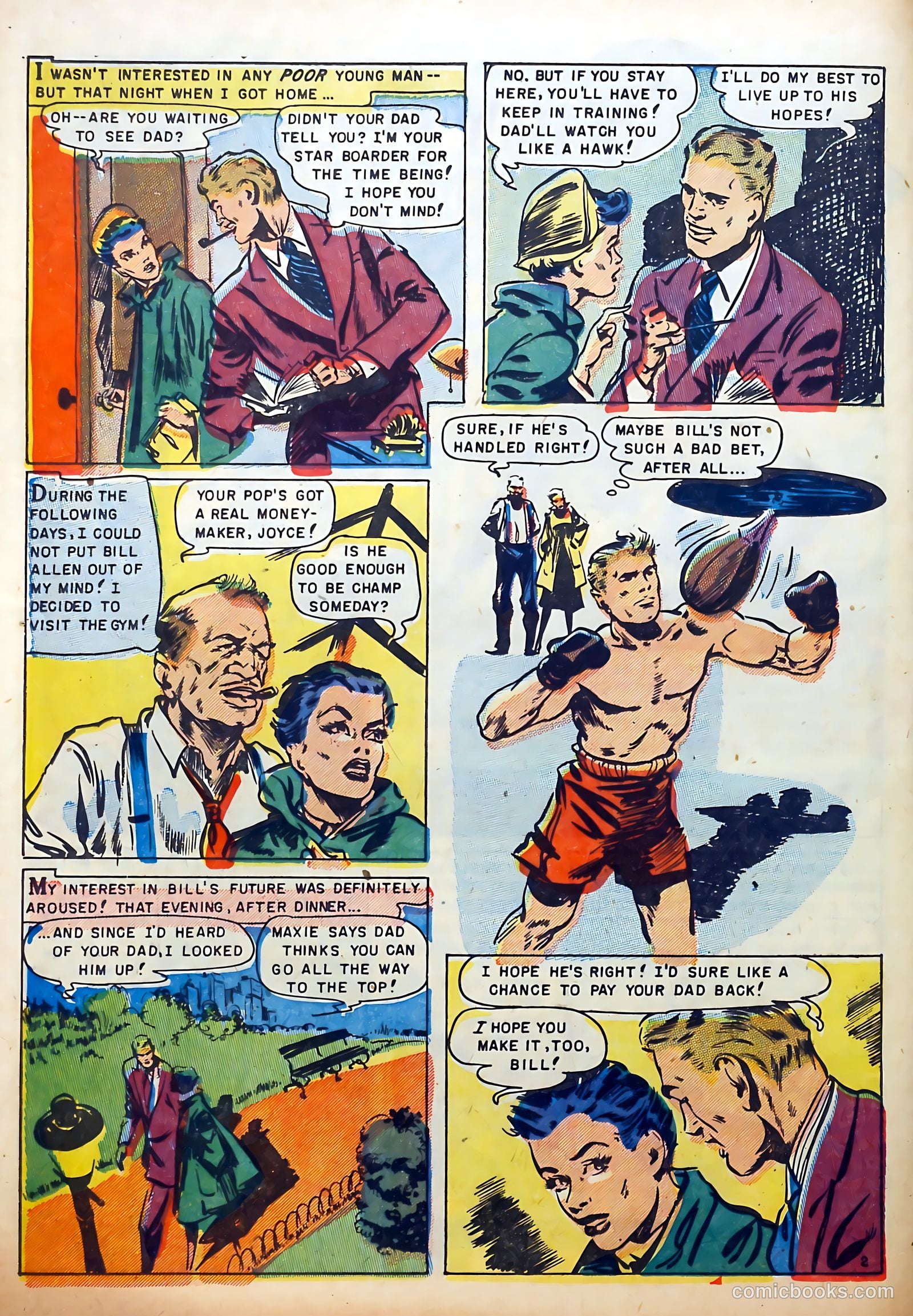 Youthful Romances #14 (1953) — page 12 of 36