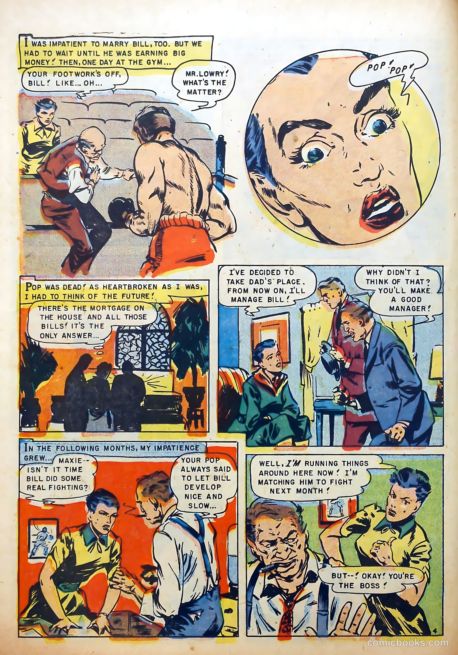 Youthful Romances #14 (1953) — page 14 of 36