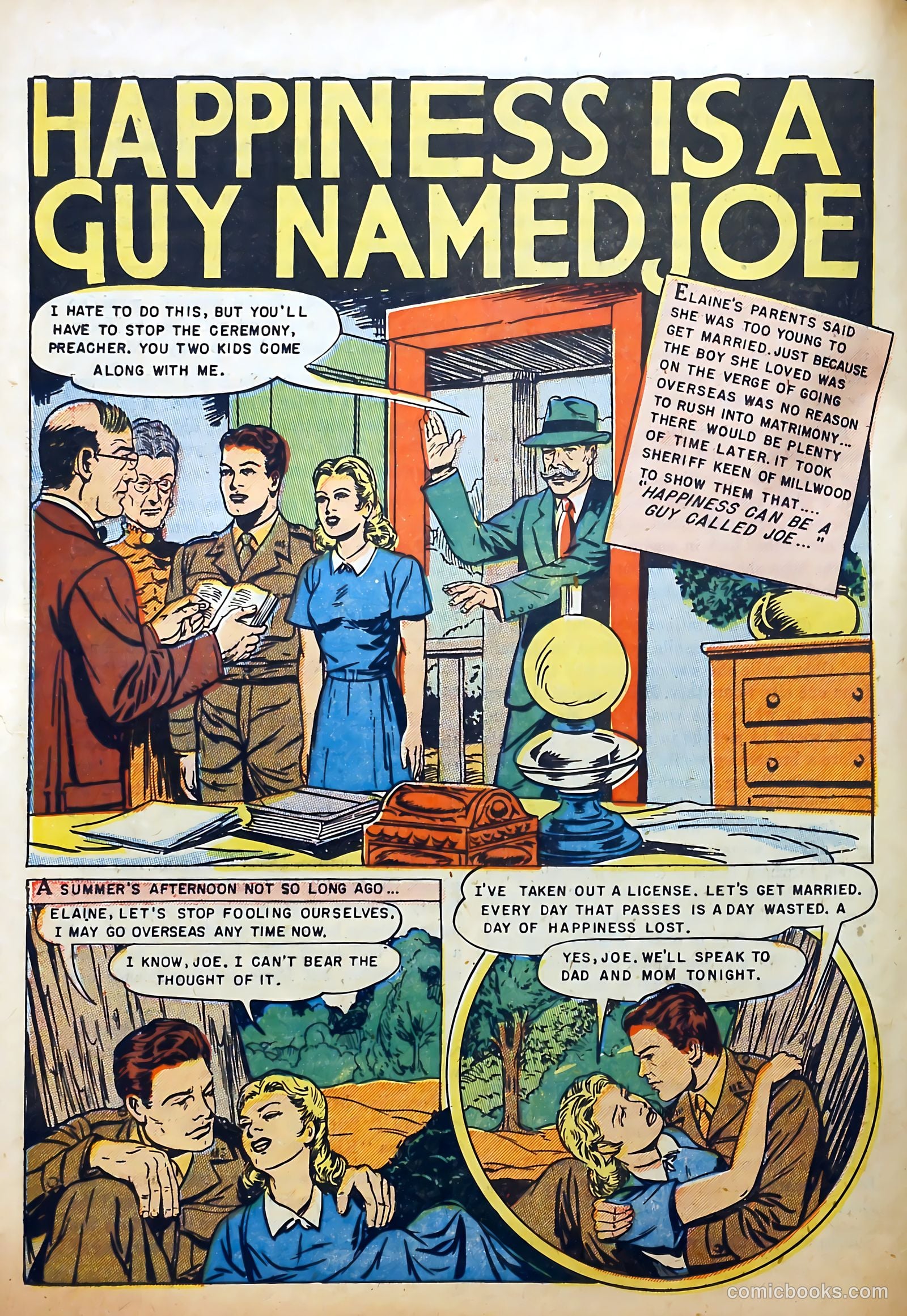 Youthful Romances #14 (1953) — page 20 of 36