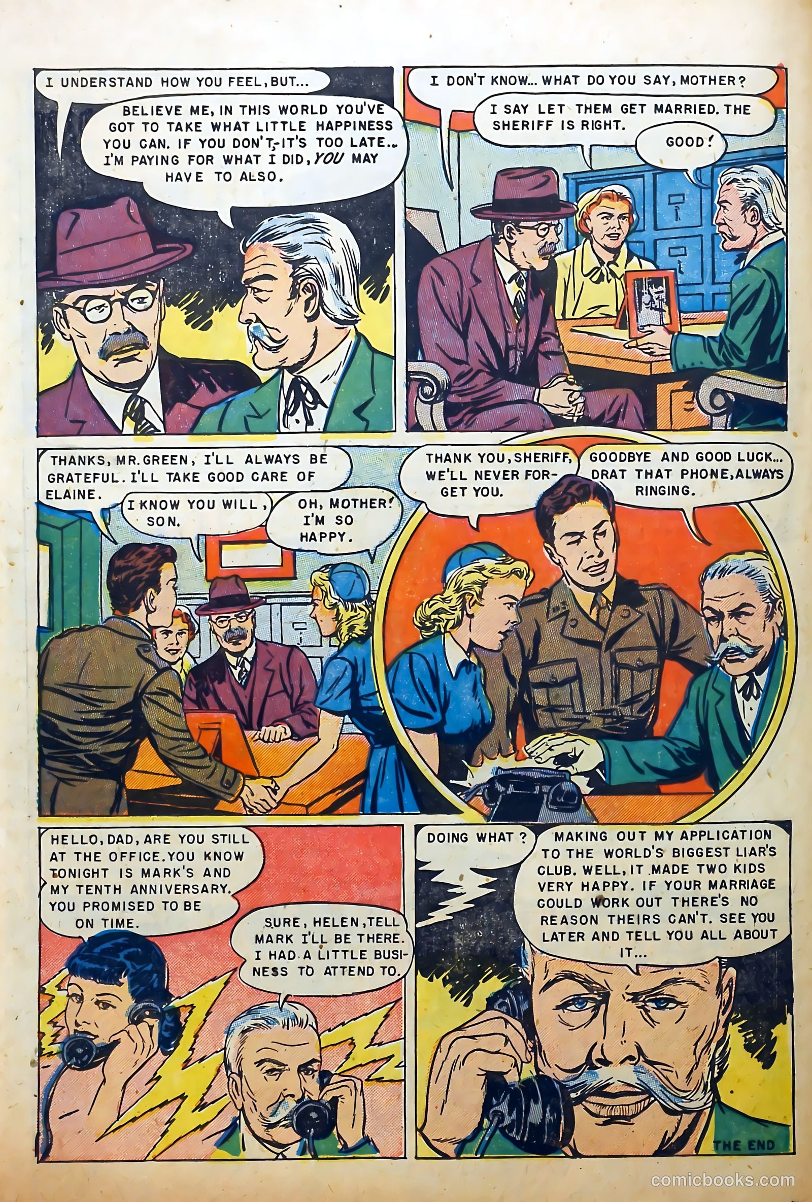 Youthful Romances #14 (1953) — page 26 of 36