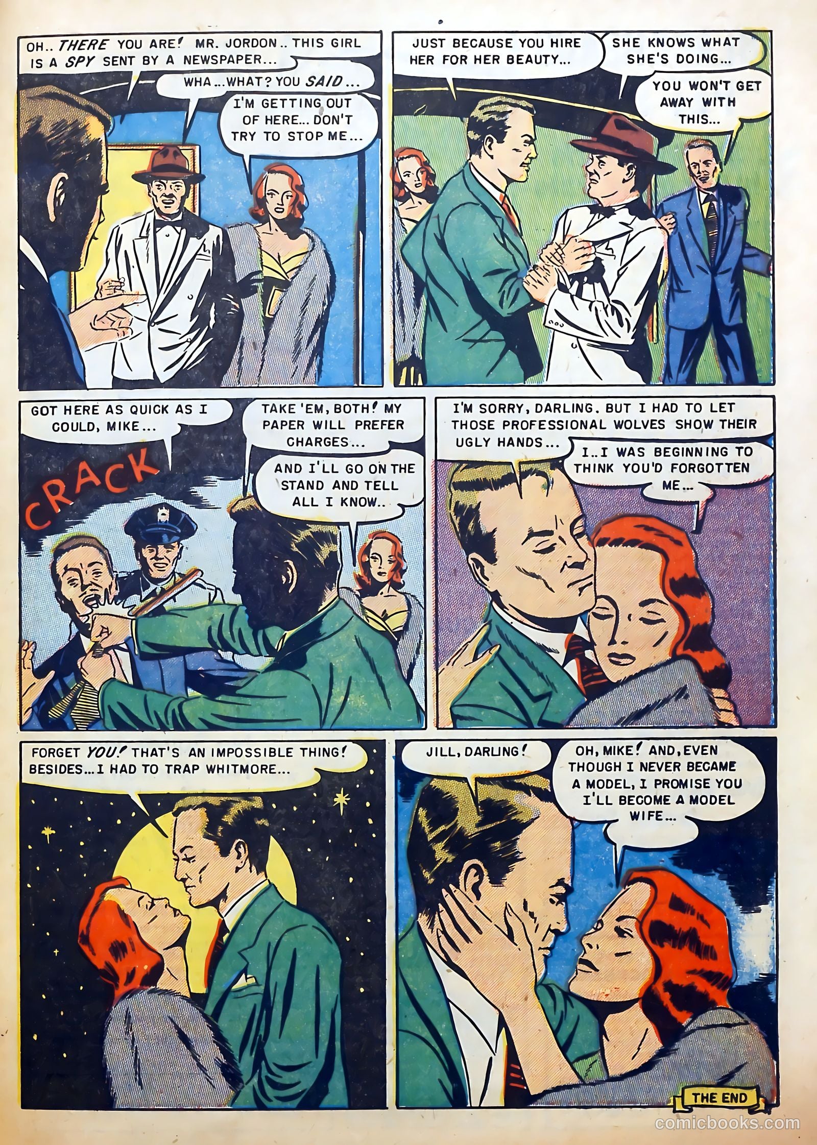 Youthful Romances #14 (1953) — page 33 of 36