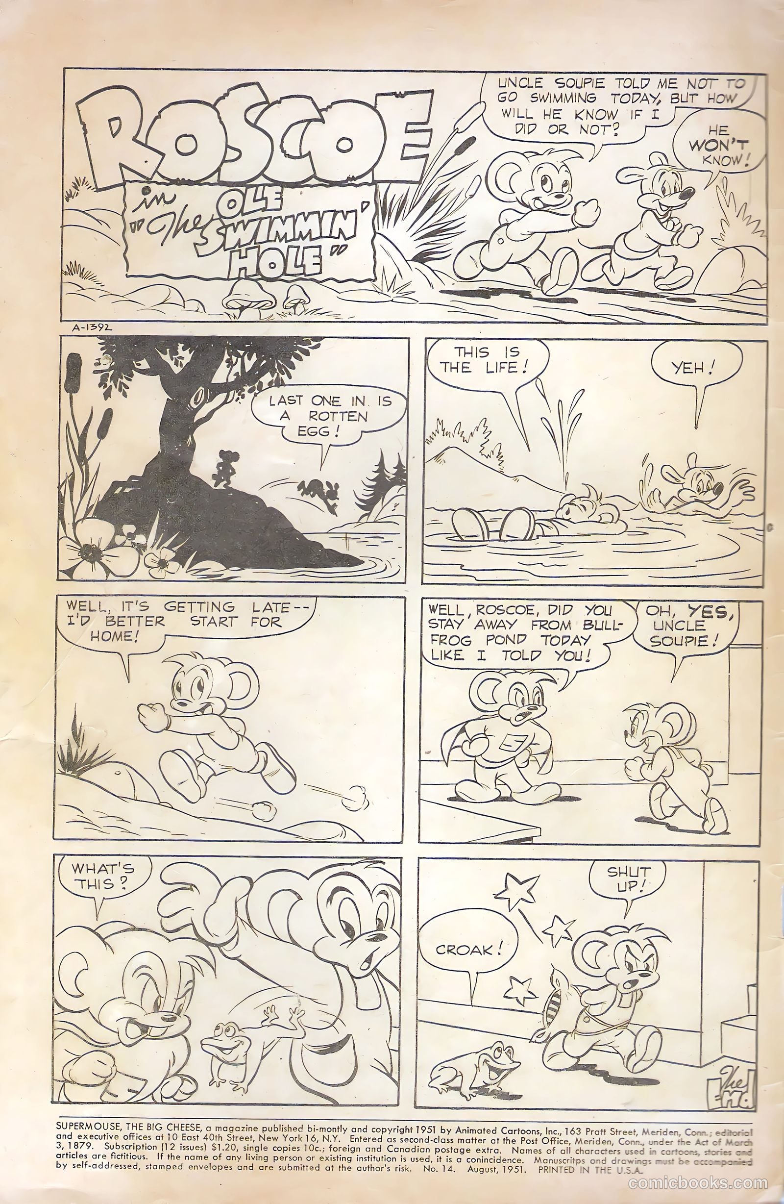 Supermouse #14 (1955) — page 2 of 36