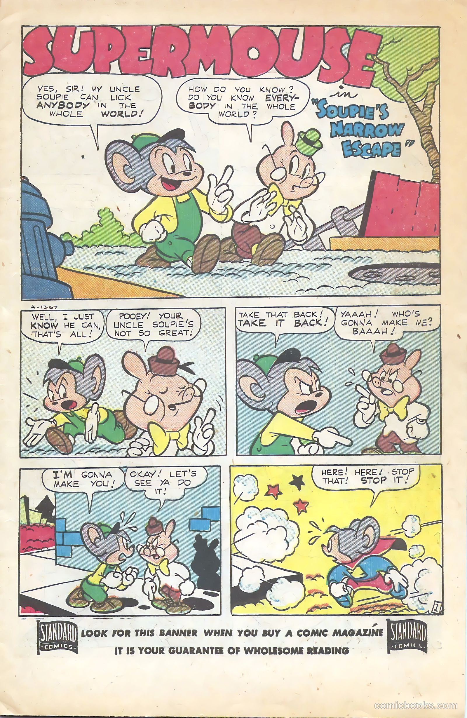 Supermouse #14 (1955) — page 3 of 36