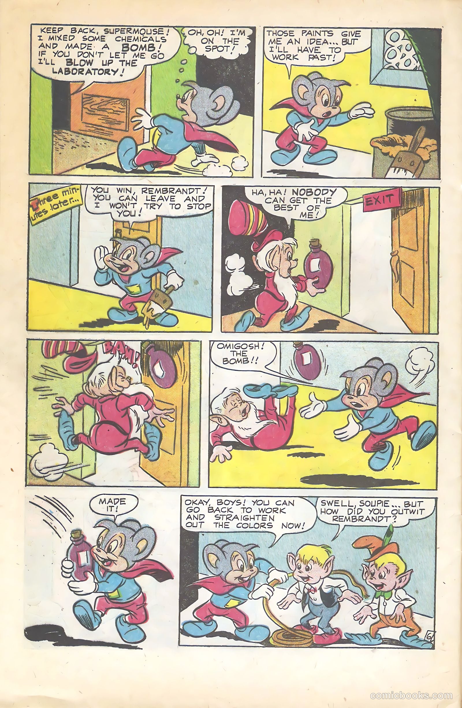 Supermouse #14 (1955) — page 32 of 36
