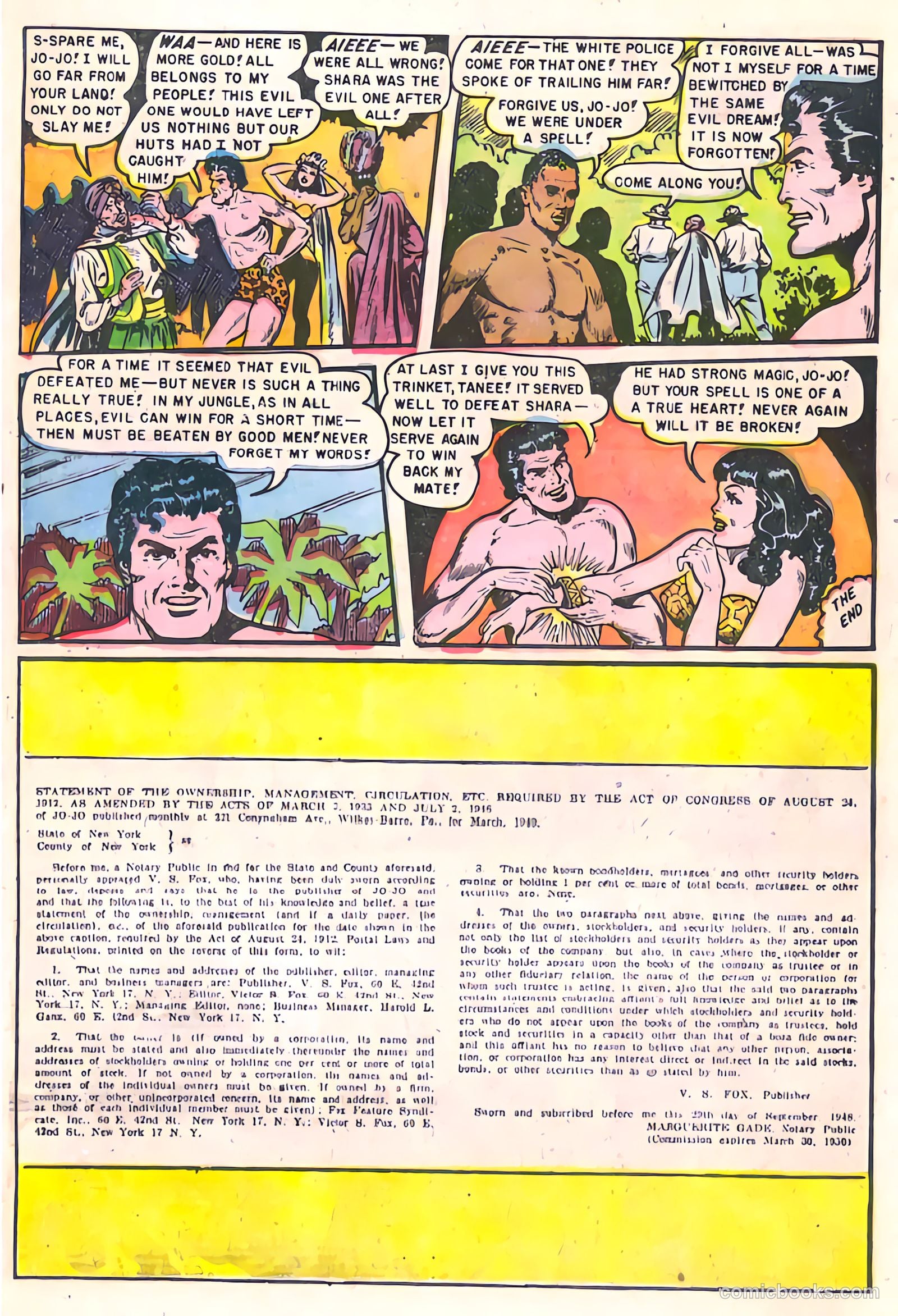 Jo-Jo Comics #25 (1948) — page 18 of 37