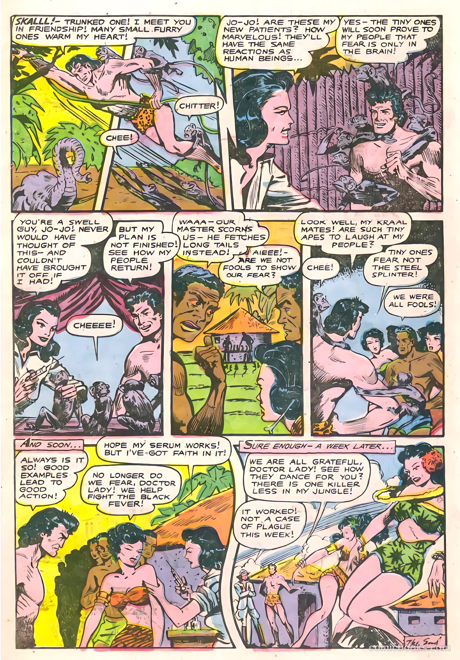 Jo-Jo Comics #25 (1948) — page 22 of 37