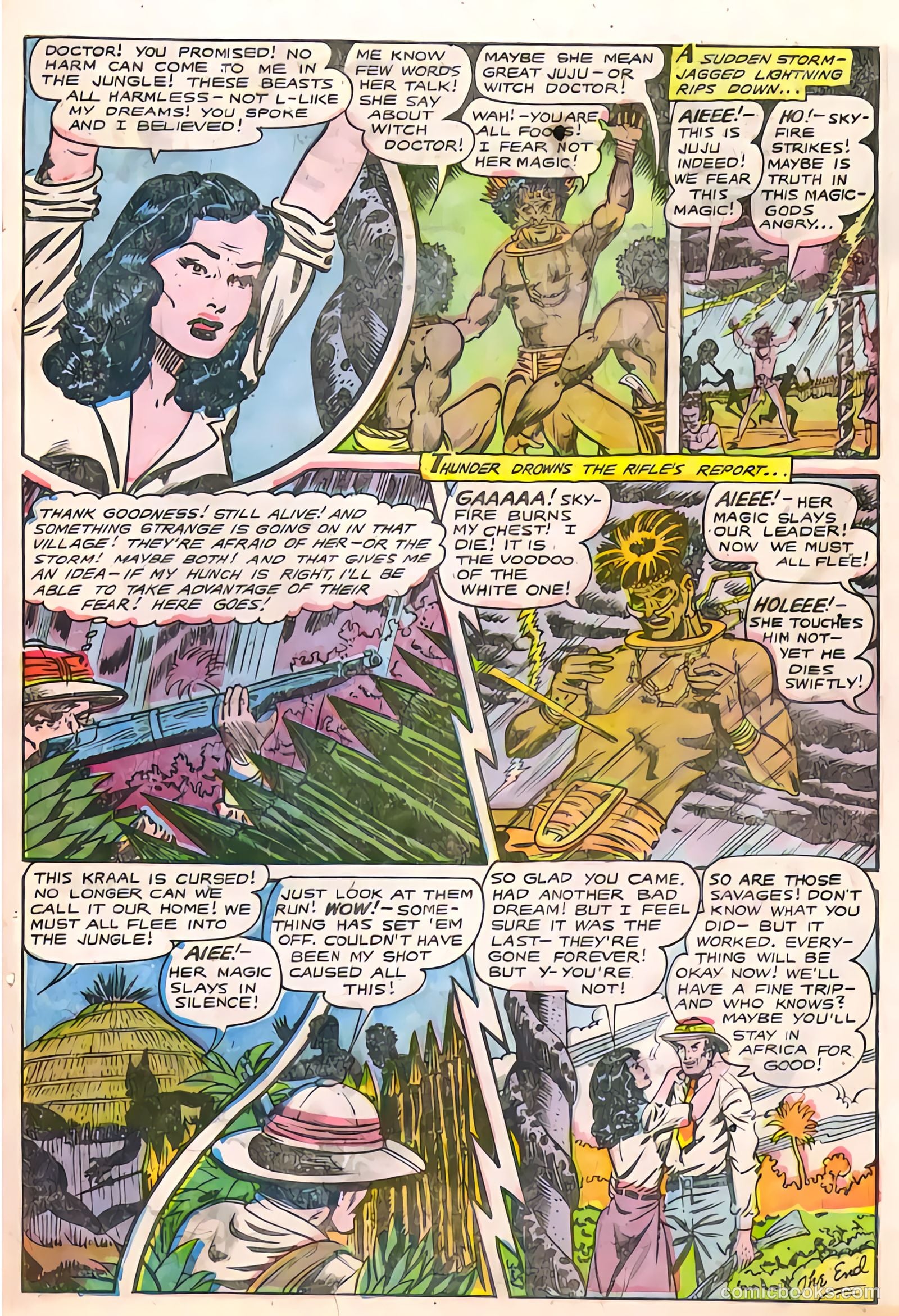 Jo-Jo Comics #25 (1948) — page 34 of 37