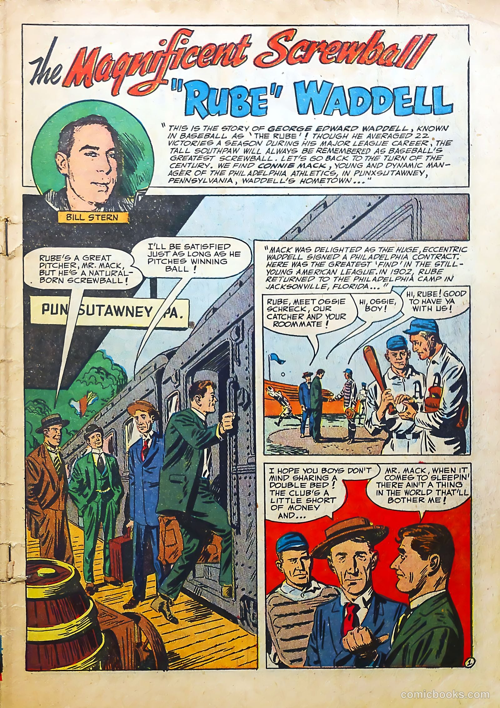 Bill Stern's Sports Book #2 (1951) — page 3 of 36