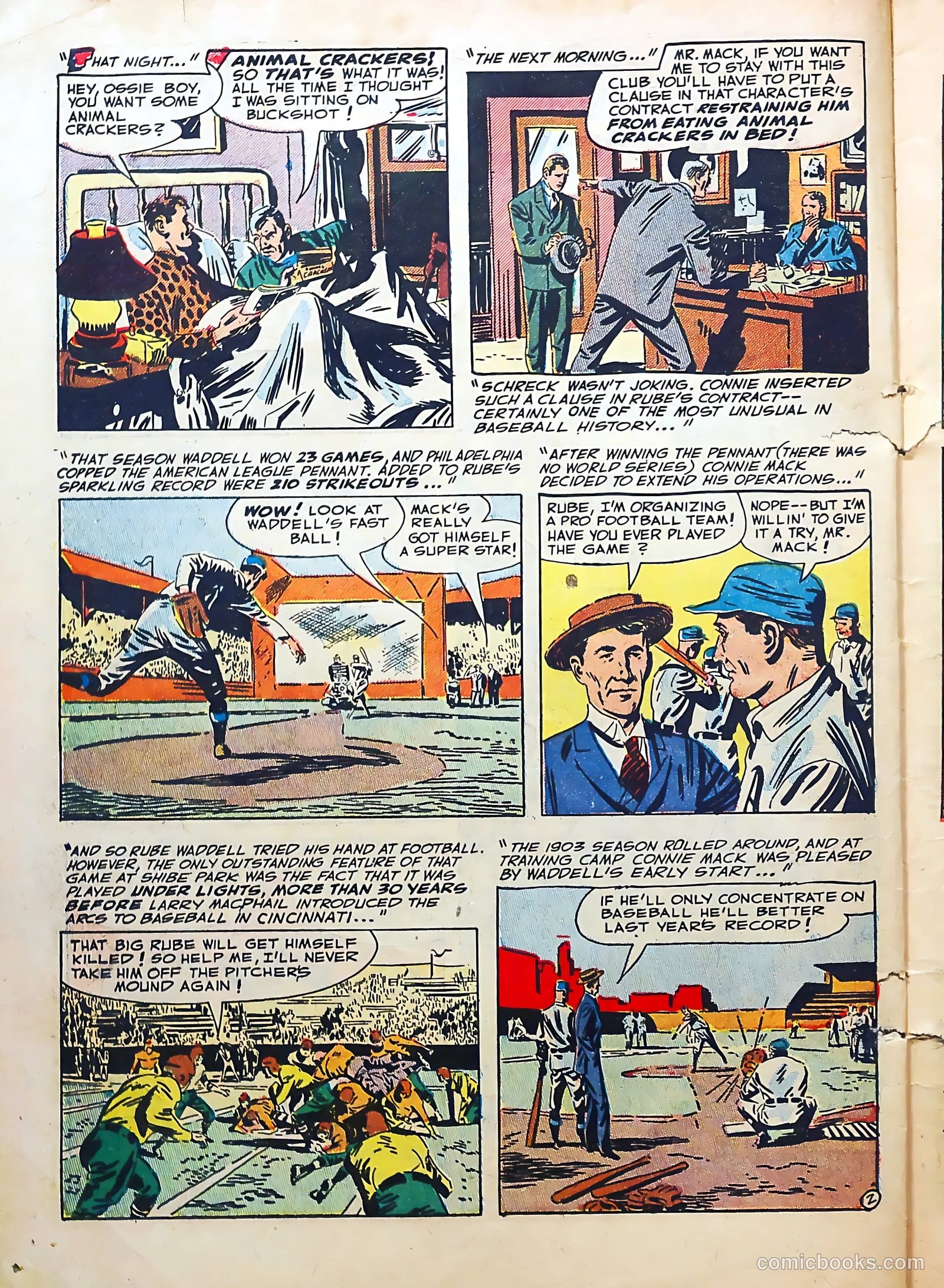 Bill Stern's Sports Book #2 (1951) — page 4 of 36